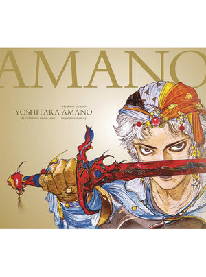 Yoshitaka Amano The Illustrated Biography HC Beyond The Fant