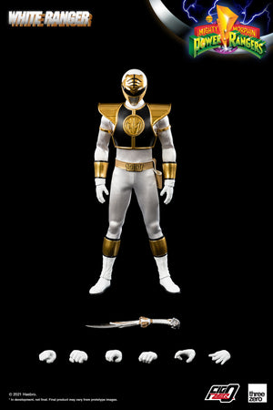Mighty Morphin Power Rangers White Rangers 1/6 Scale Action Figure