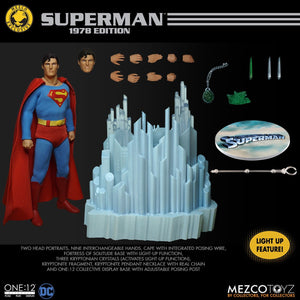 ONE-12 COLLECTIVE DC SUPERMAN 1978 EDITION ACTION FIGURE