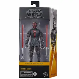 Star Wars The Black Series Darth Maul Toy 6-Inch-Scale The Clone Wars Collectible Action Figure