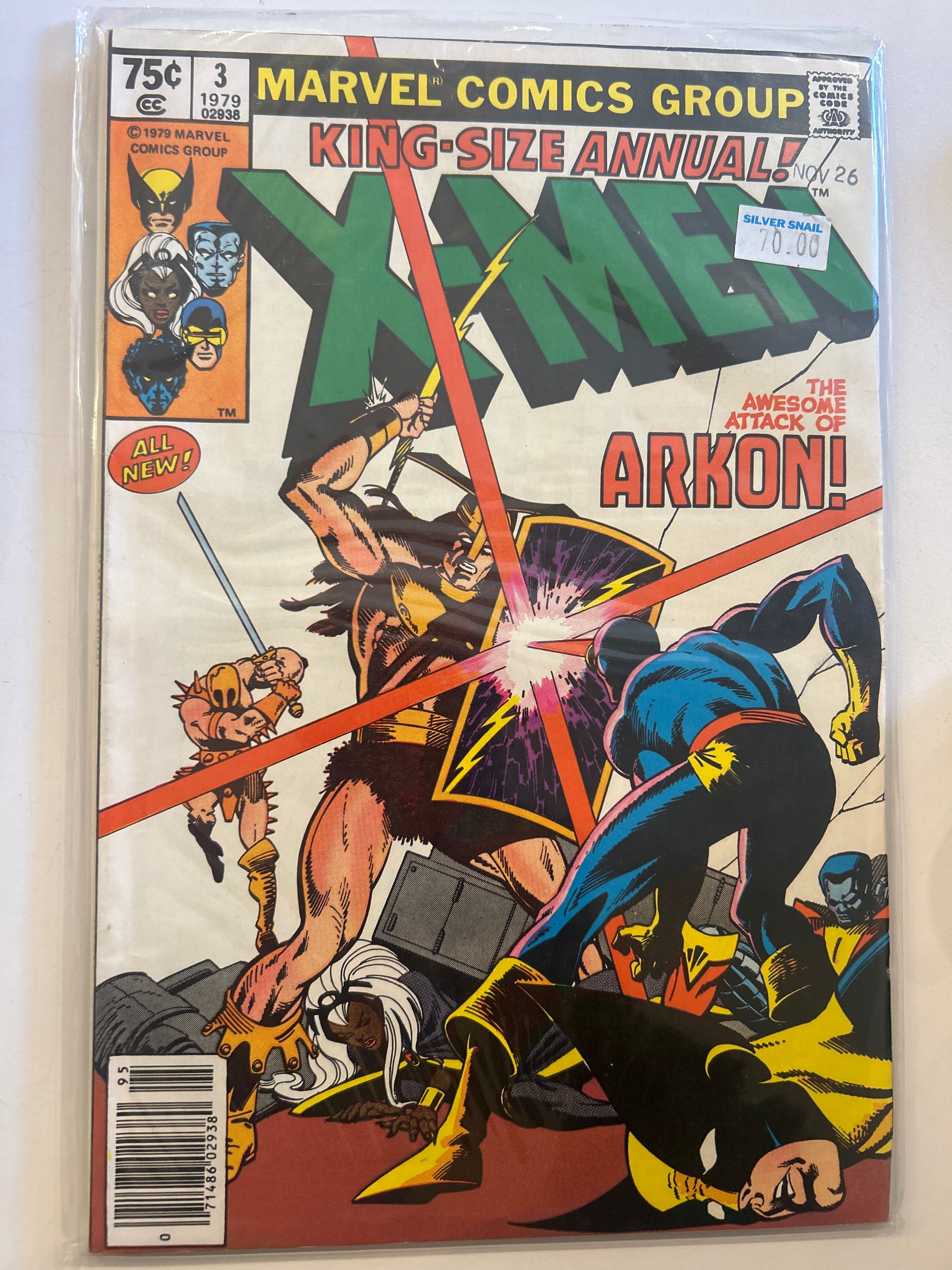 The X-Men Vol. 1 Annual #3 (1963-1981)