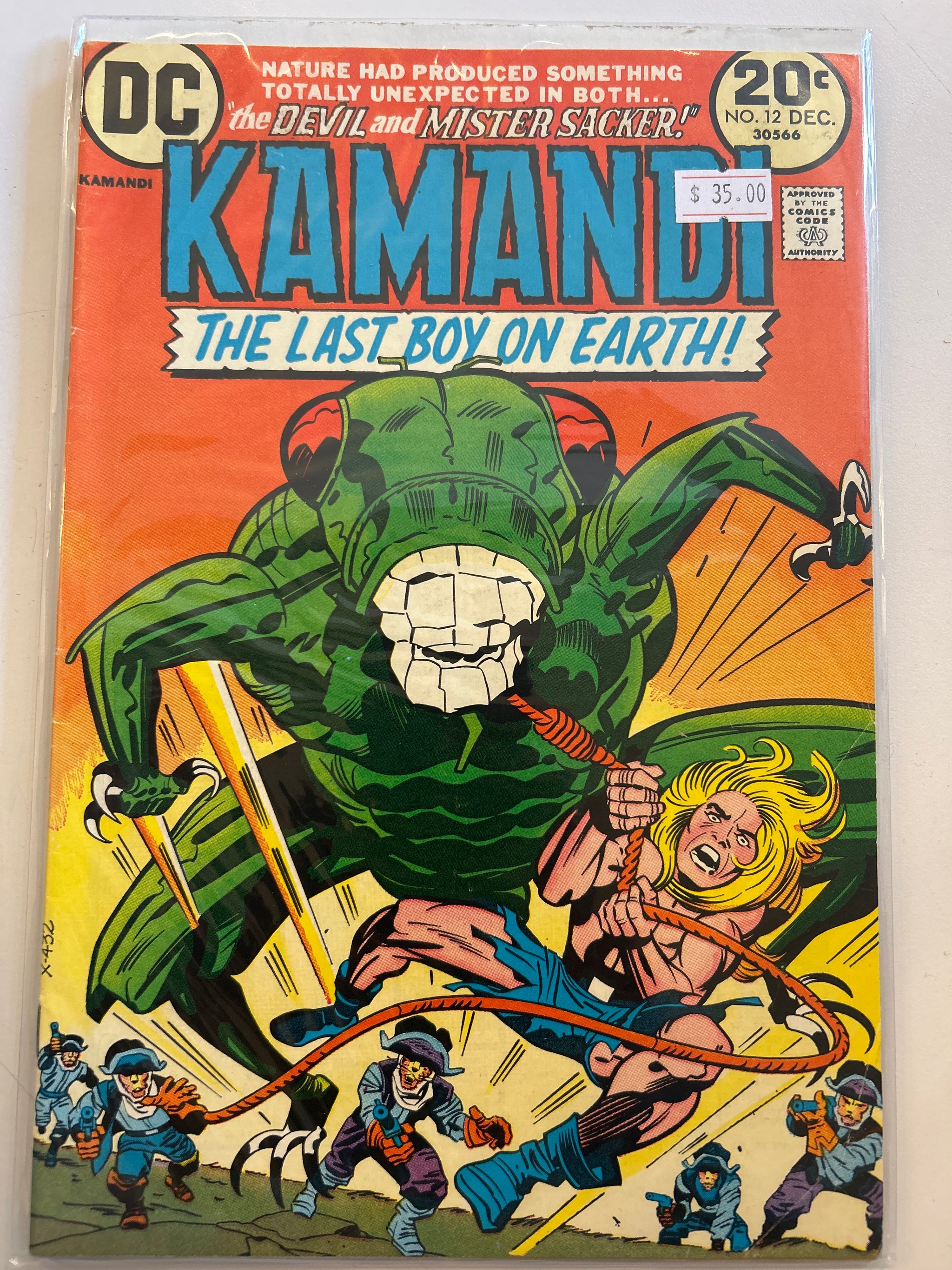 Kamandi: The Last Boy on Earth #12(1972-1978)