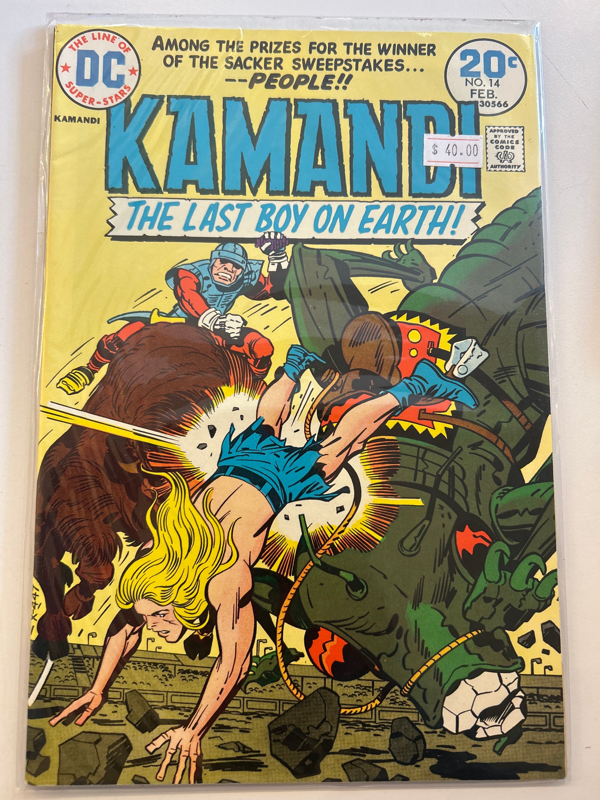 Kamandi: The Last Boy on Earth #14(1972-1978)