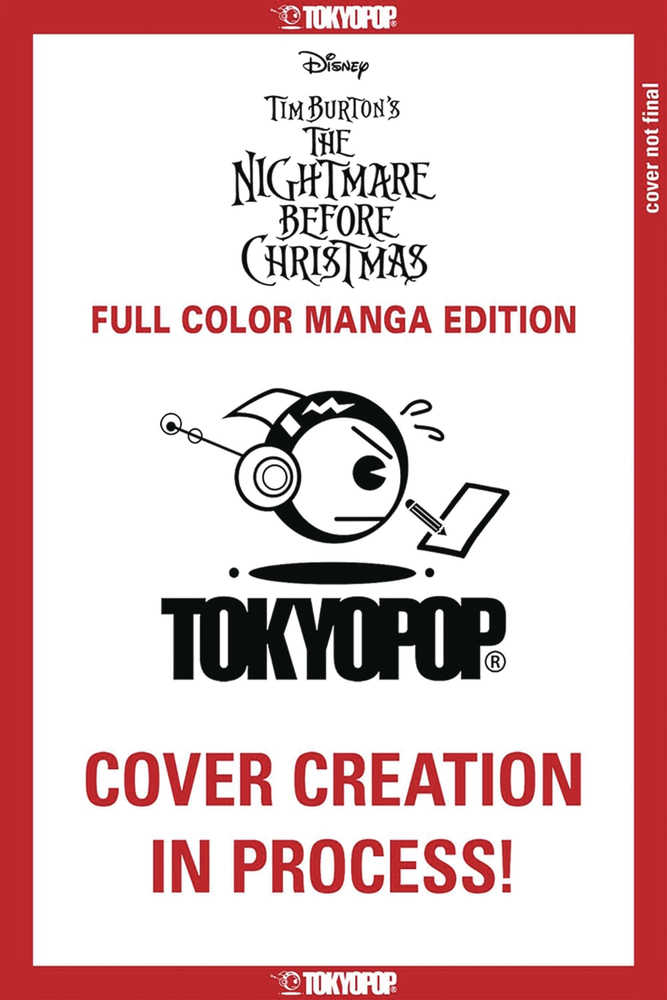 Disney Manga Tim Burtons Nbx Color Edition Graphic Novel