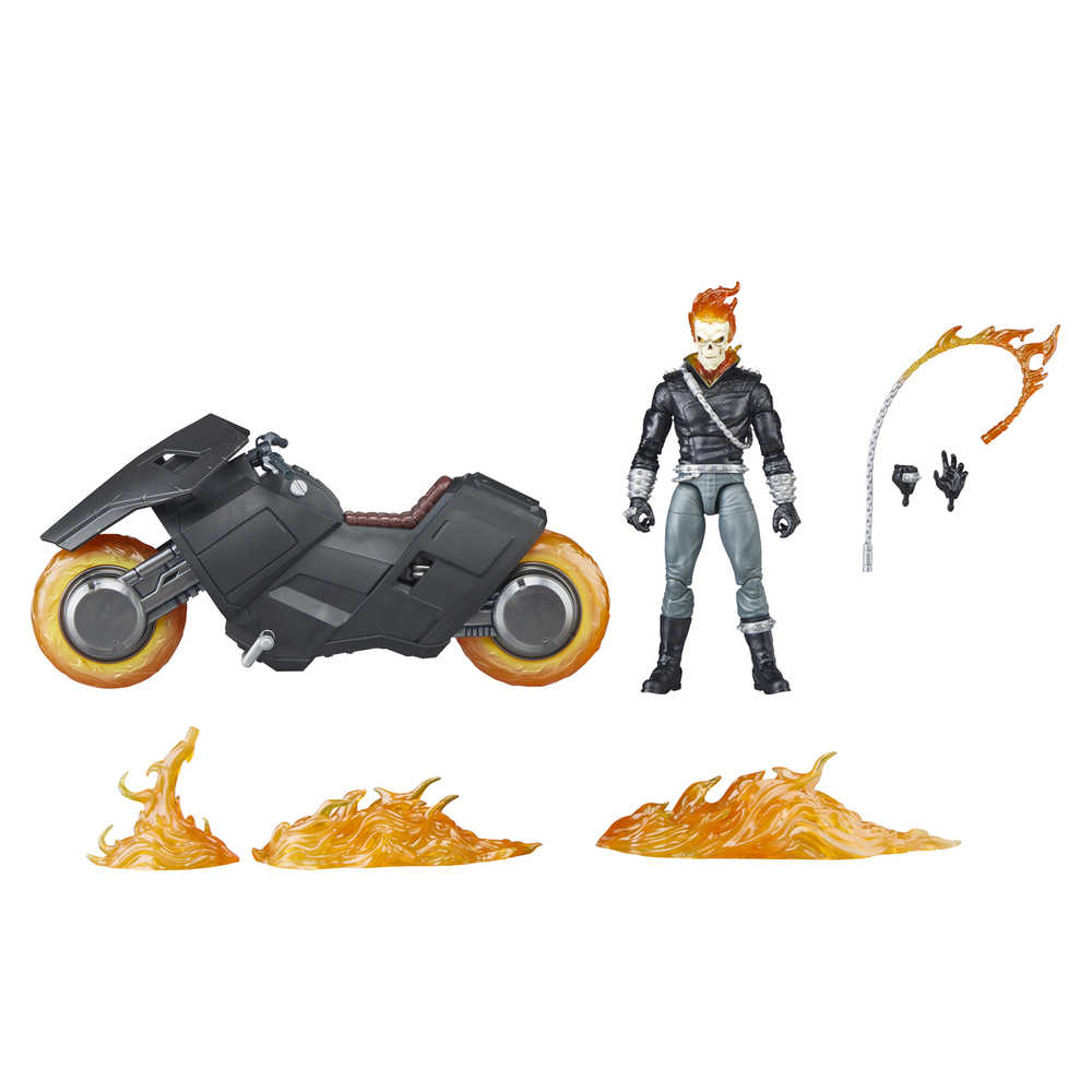 Marvel 85 Th Ann Legends Ghost Rider with Cycle 6 In Action Figure