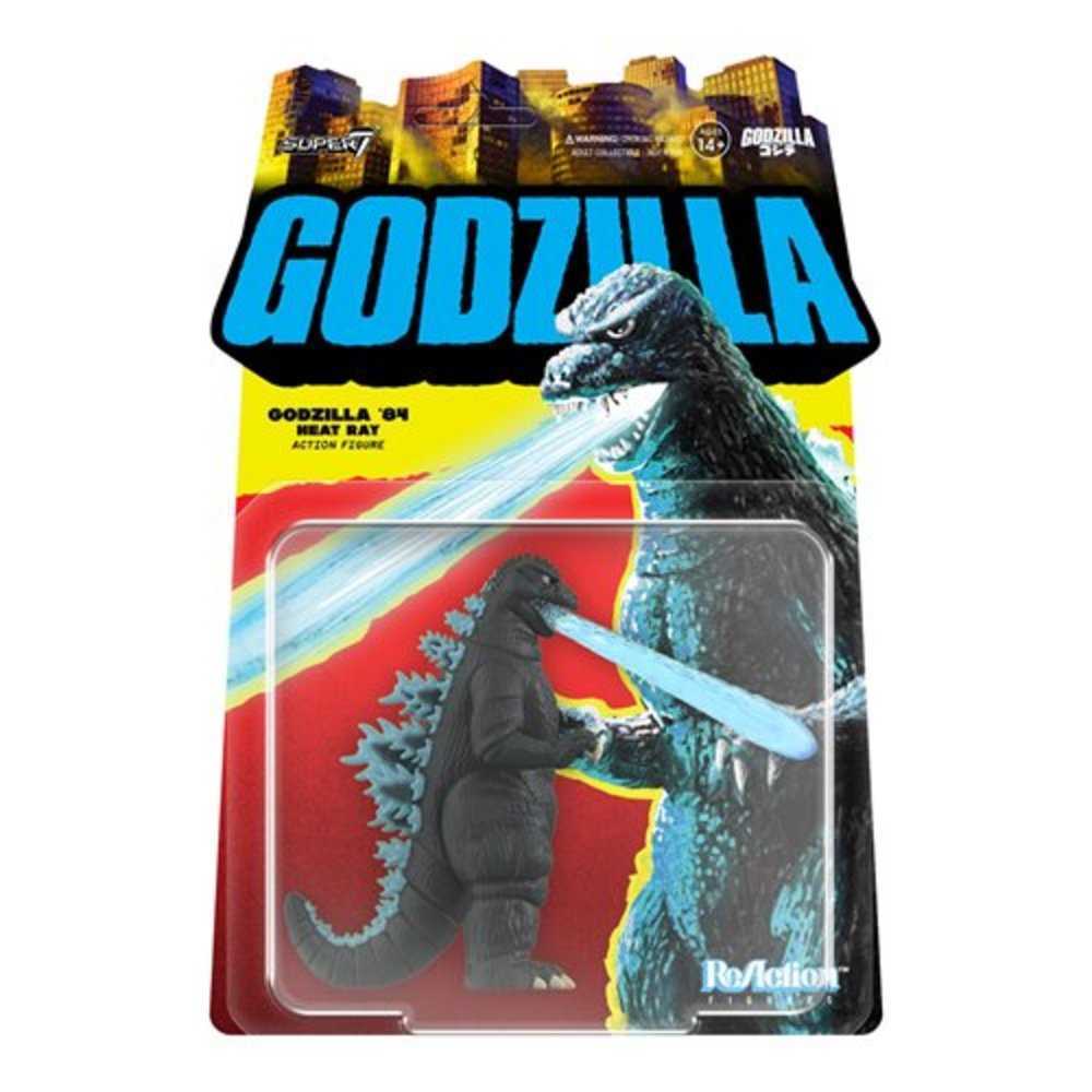 Godzilla Toho Reaction Wv7 Godzilla 84 Heat Ray 3 3/4 In Action Figure (