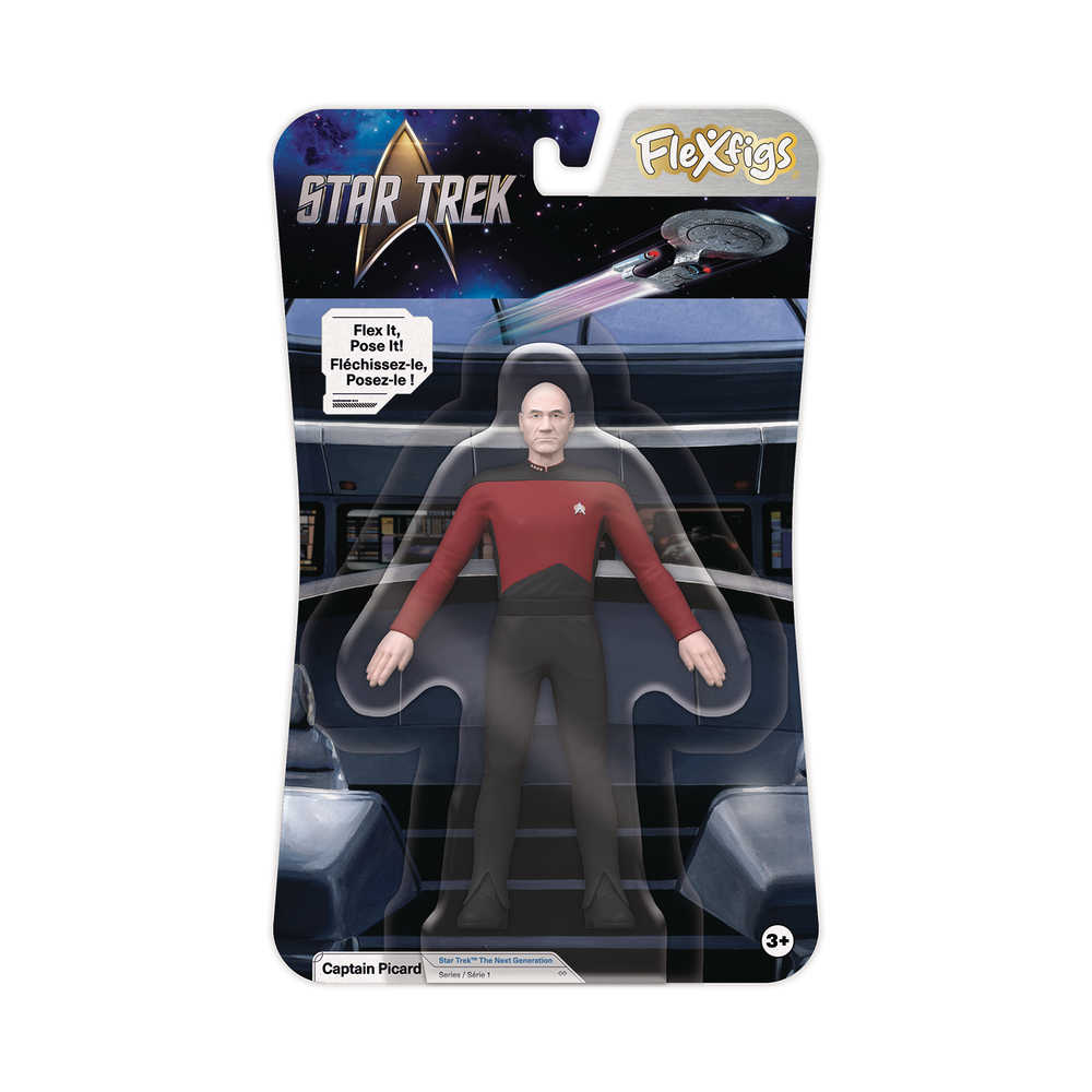Flexfigs Star Trek Captain Jean Luc Picard