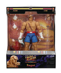 Street Fighter II Sagat 6 In Deluxe Action Figure