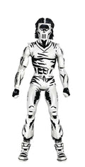 Teenage Mutant Ninja Turtles Mirage Comics Casey Jones Black & White 7 In Action Figure
