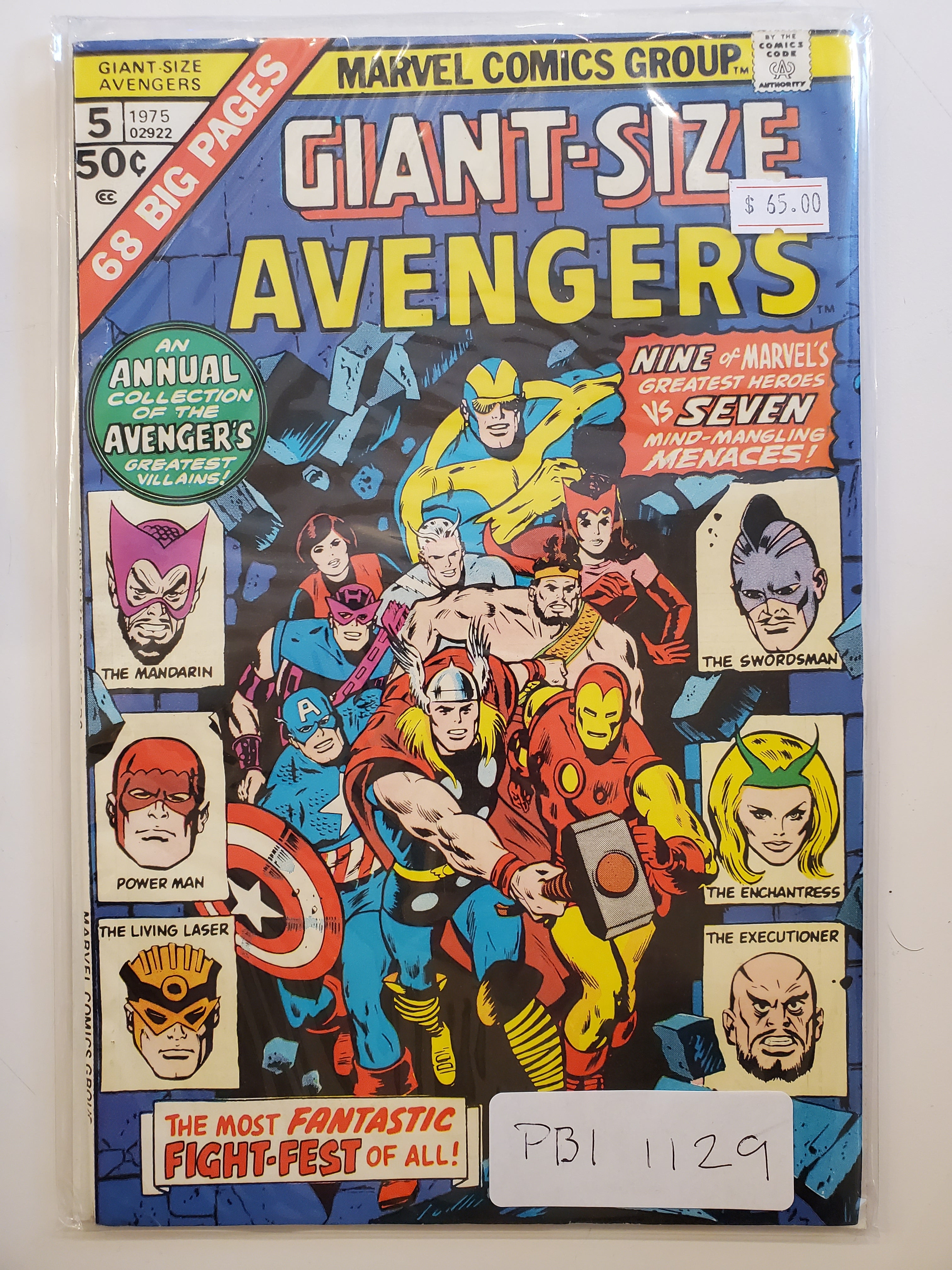 Giant-Size Avengers #5 (1975)