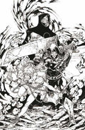 Spawn The Curse Of Sherlee Johnson #6 Cover C Brett Booth Black & White Full Art Variant