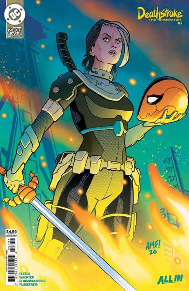 Deathstroke The Terminator #7 Cover C Tony Fleecs Card Stock Variant