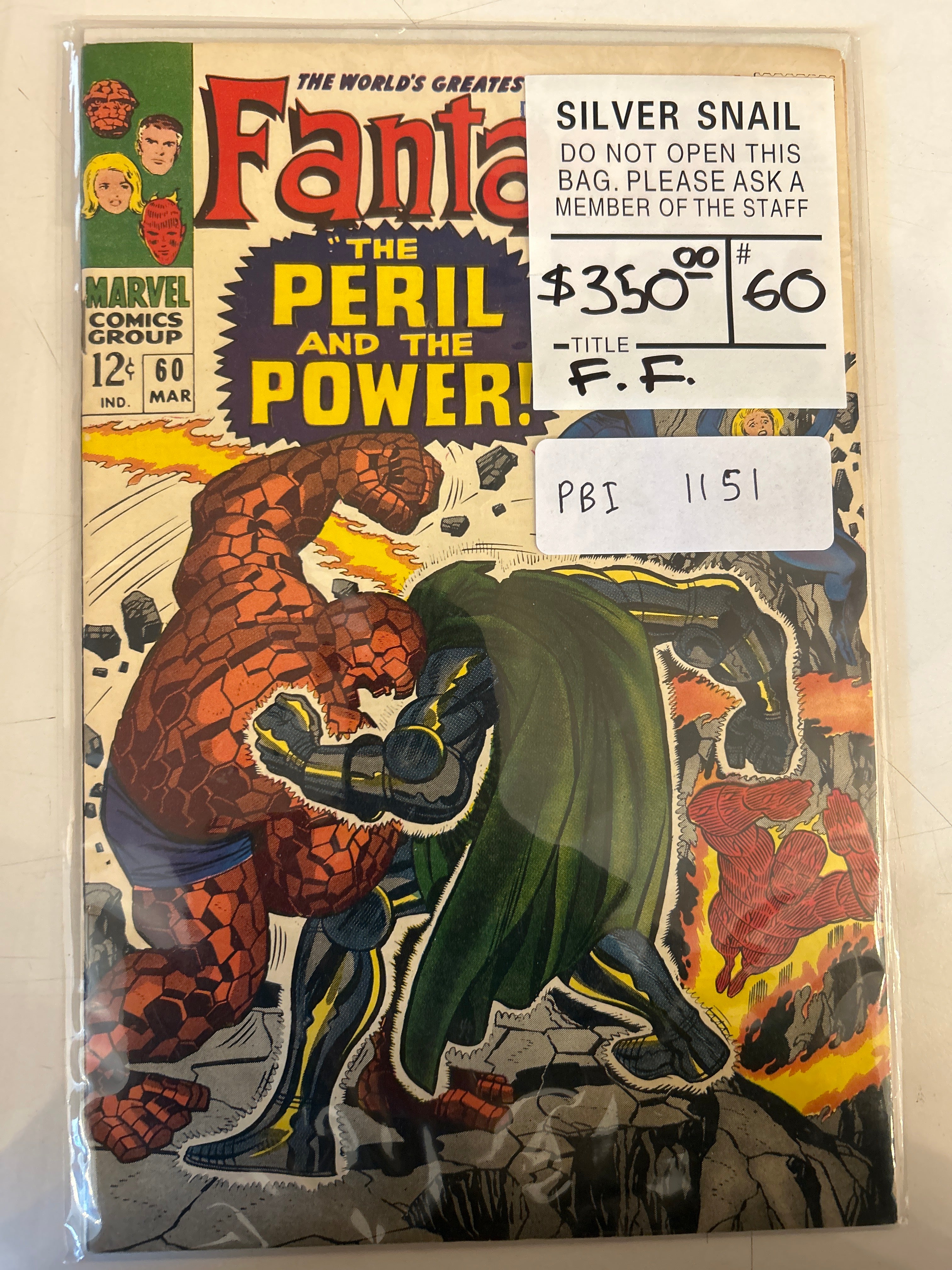 Fantastic Four Vol. 1 #60 (1961-1996, 2003-2012)