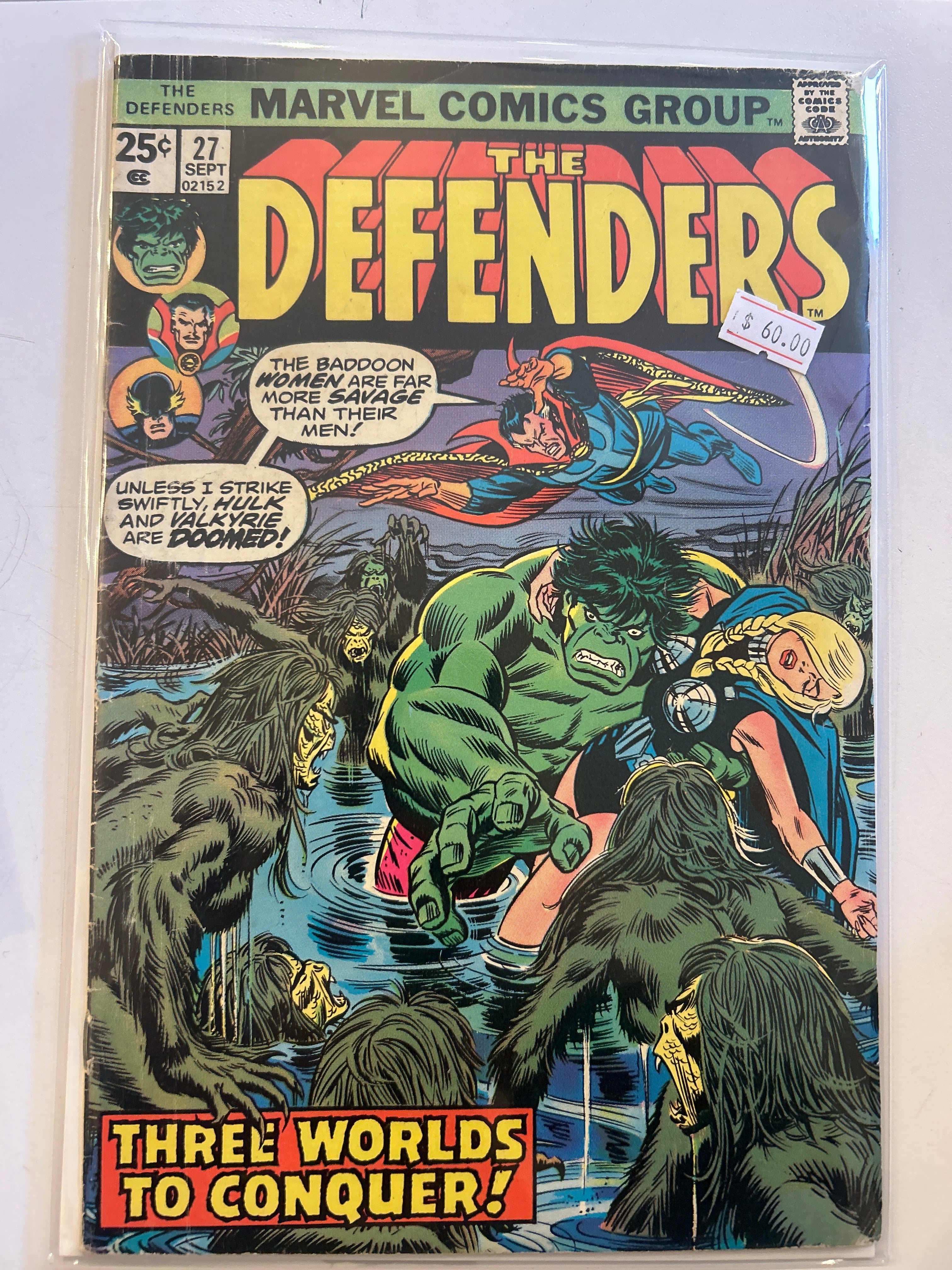The Defenders Vol. 1 #27 (1972-1986)
