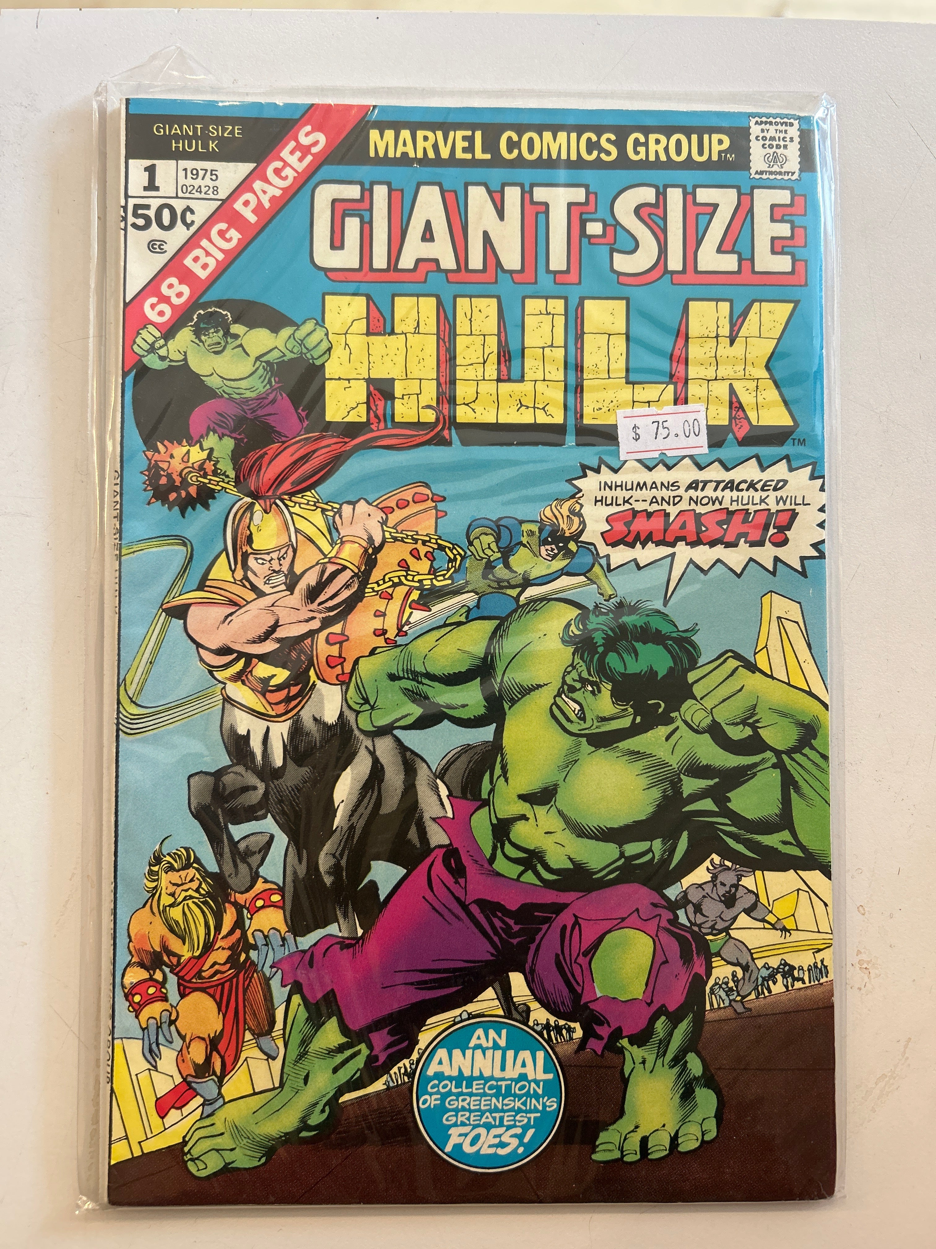 The Incredible Hulk Vol. 1 Giant Size #1 (1968-1999, 2009-2010)