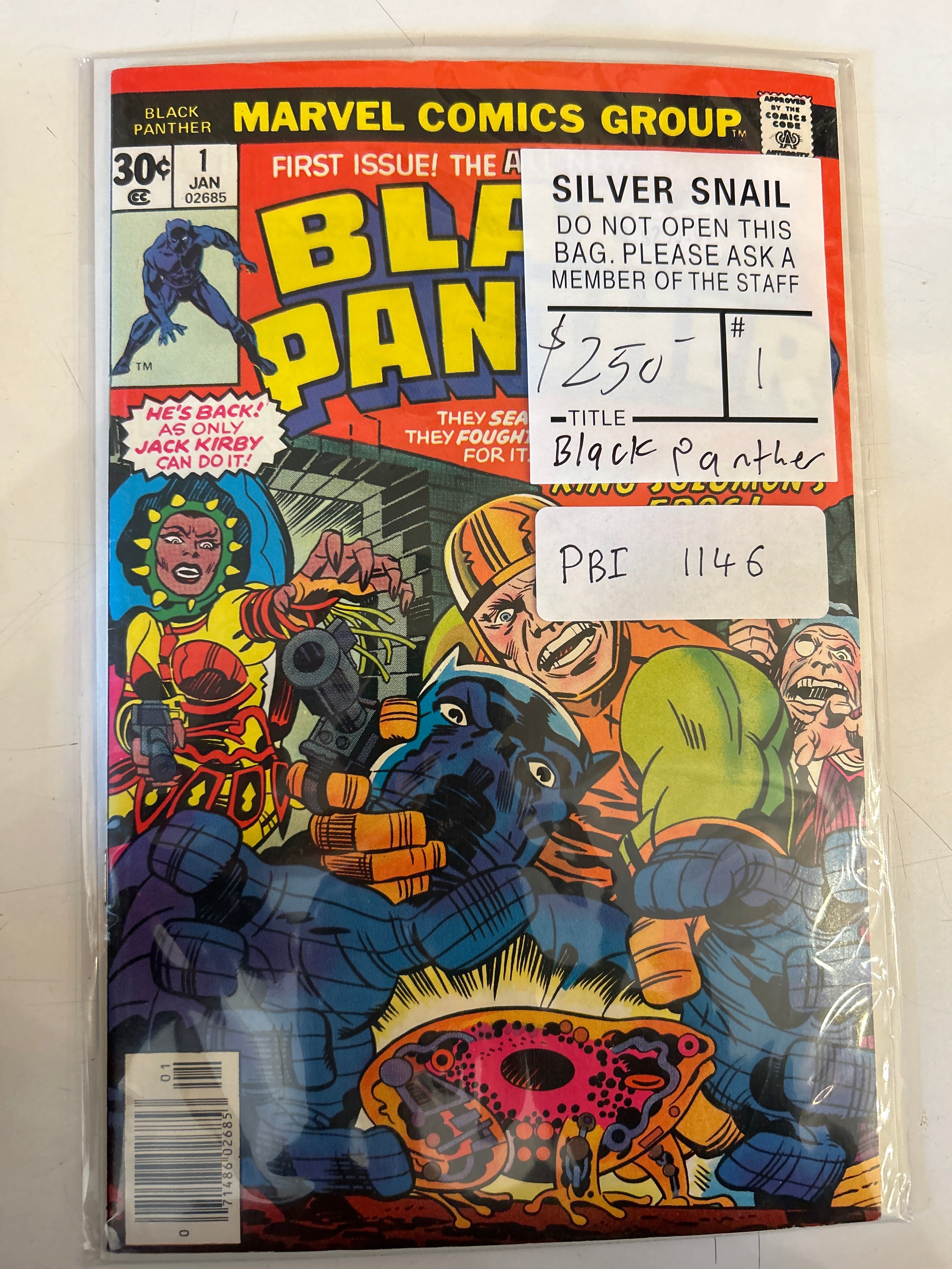 Black Panther Vol. 1 #1 (1977-1979)