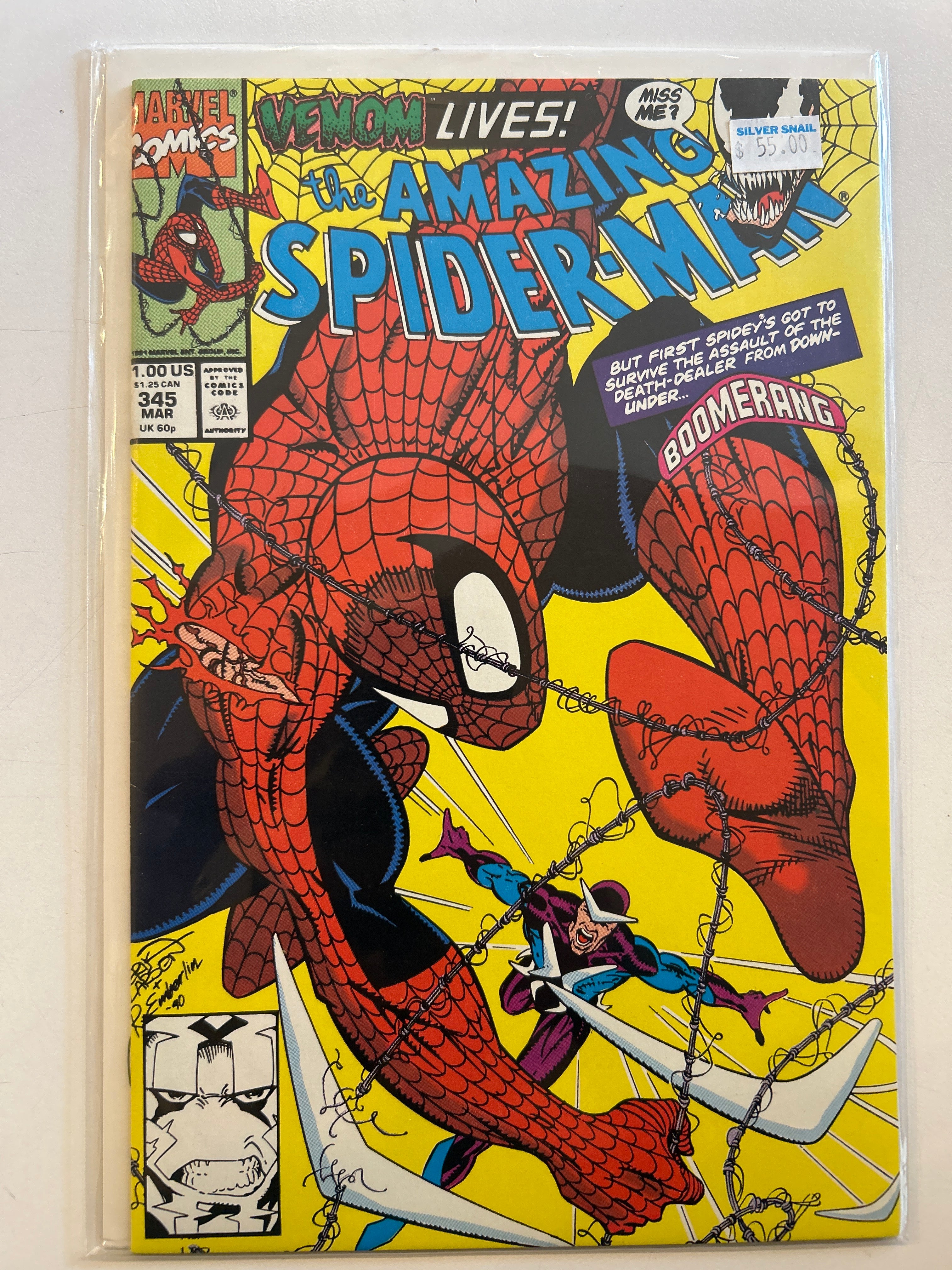 The Amazing Spider-Man Vol. 1 (1963-1998, 2003-2014) #345