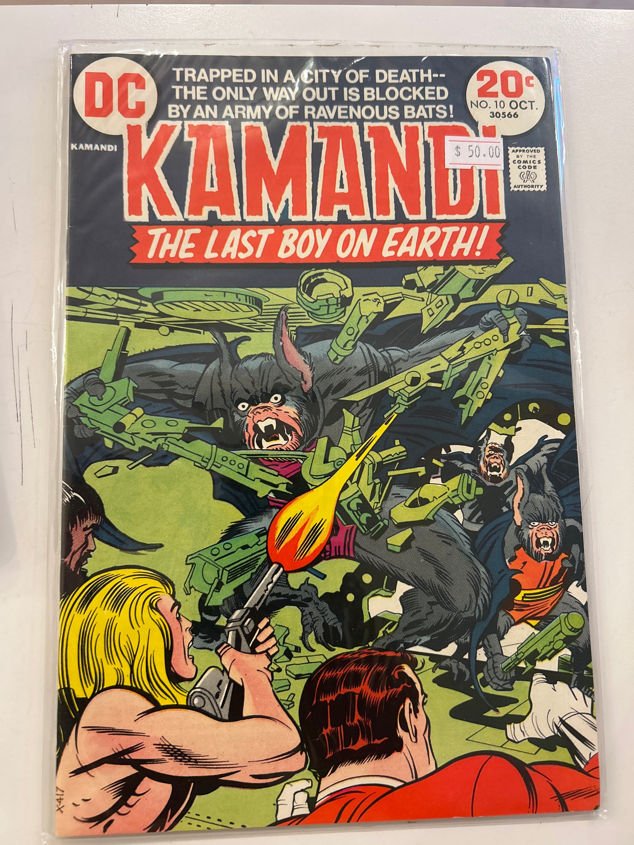 Kamandi: The Last Boy on Earth #10(1972-1978)