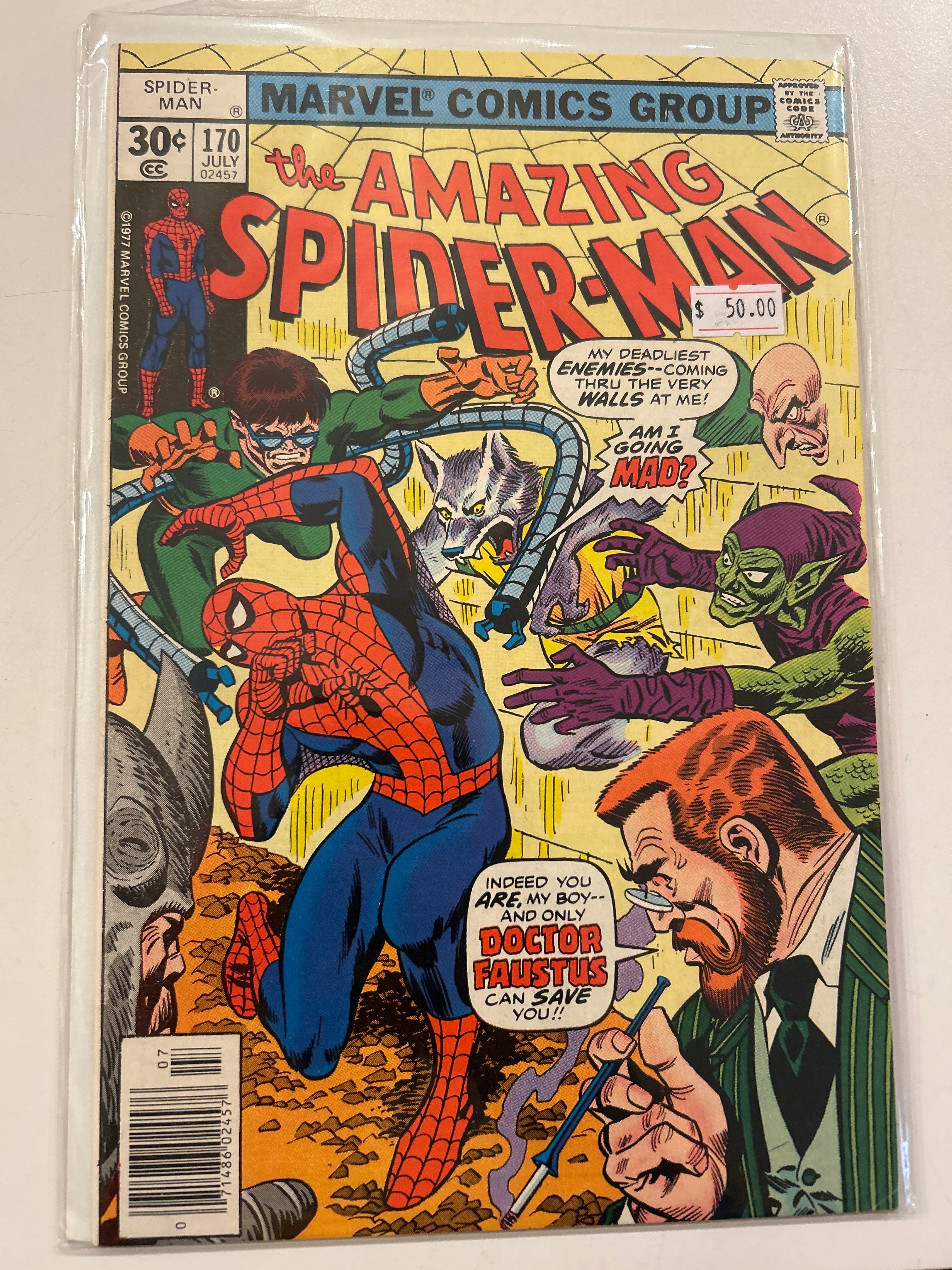The Amazing Spider-Man Vol. 1 (1963-1998, 2003-2014) #170
