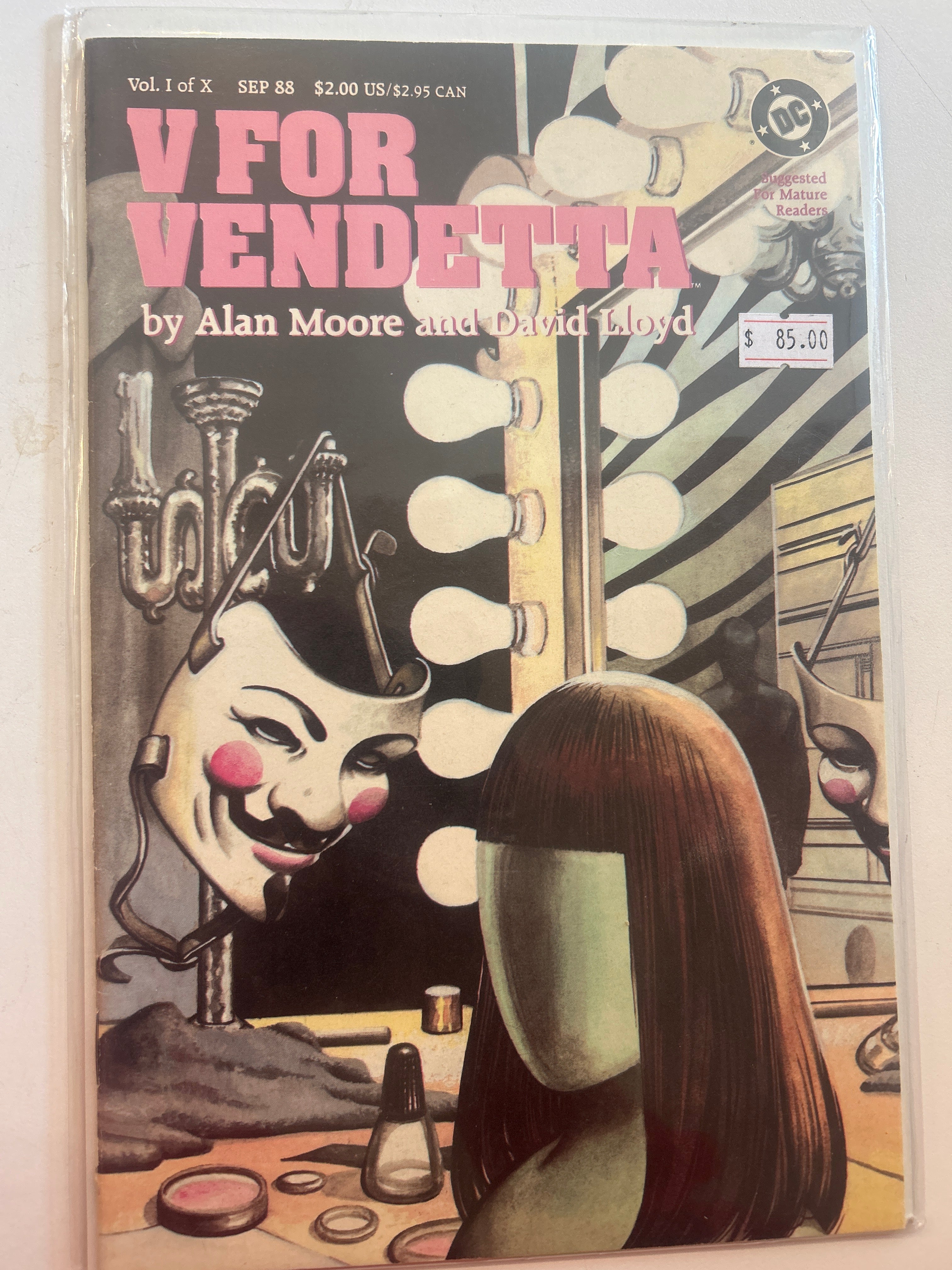 V for Vendetta #1 (1988-1990, 2005, 2021)