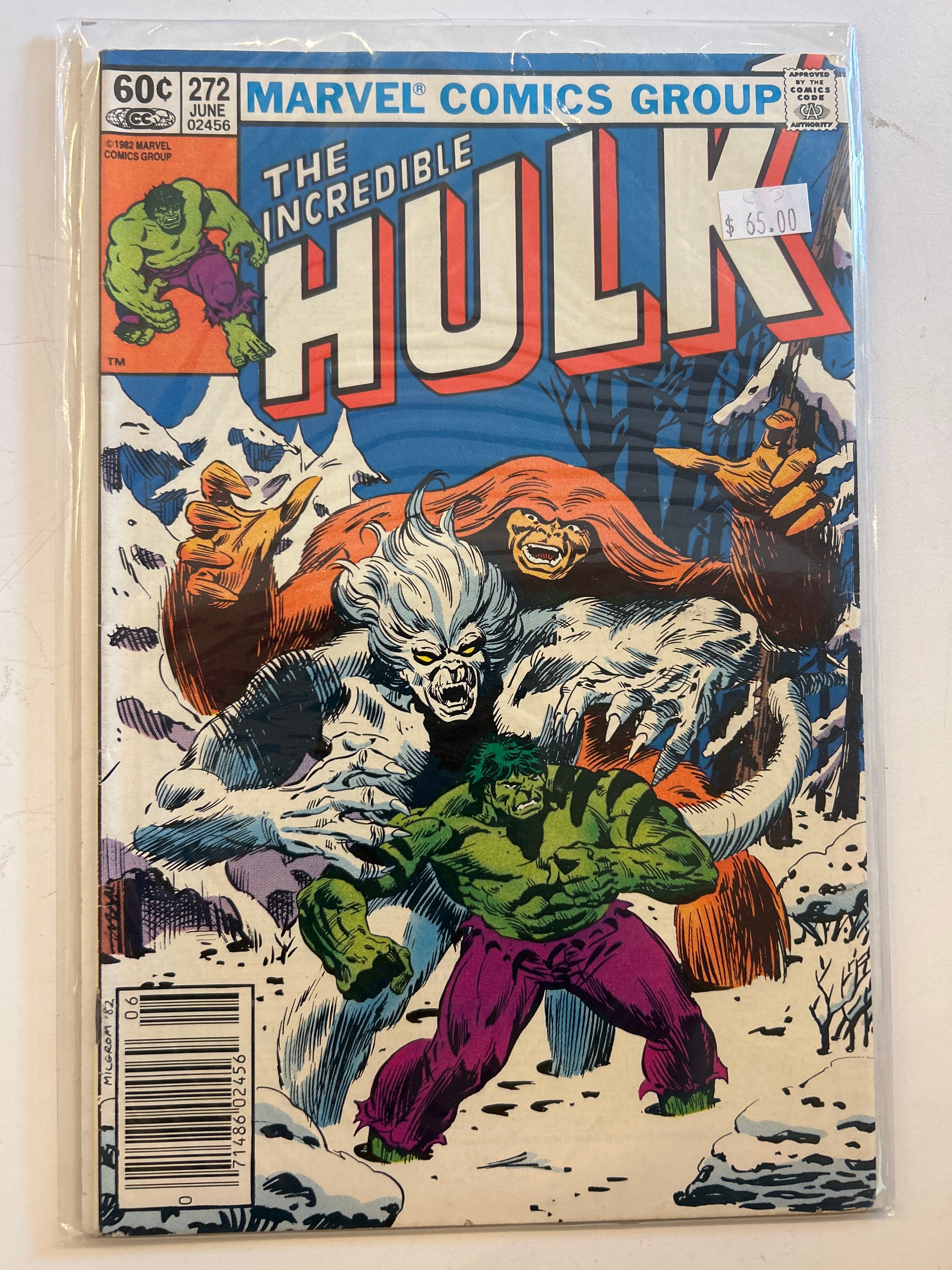 The Incredible Hulk Vol. 1 #272 (1968-1999, 2009-2010)
