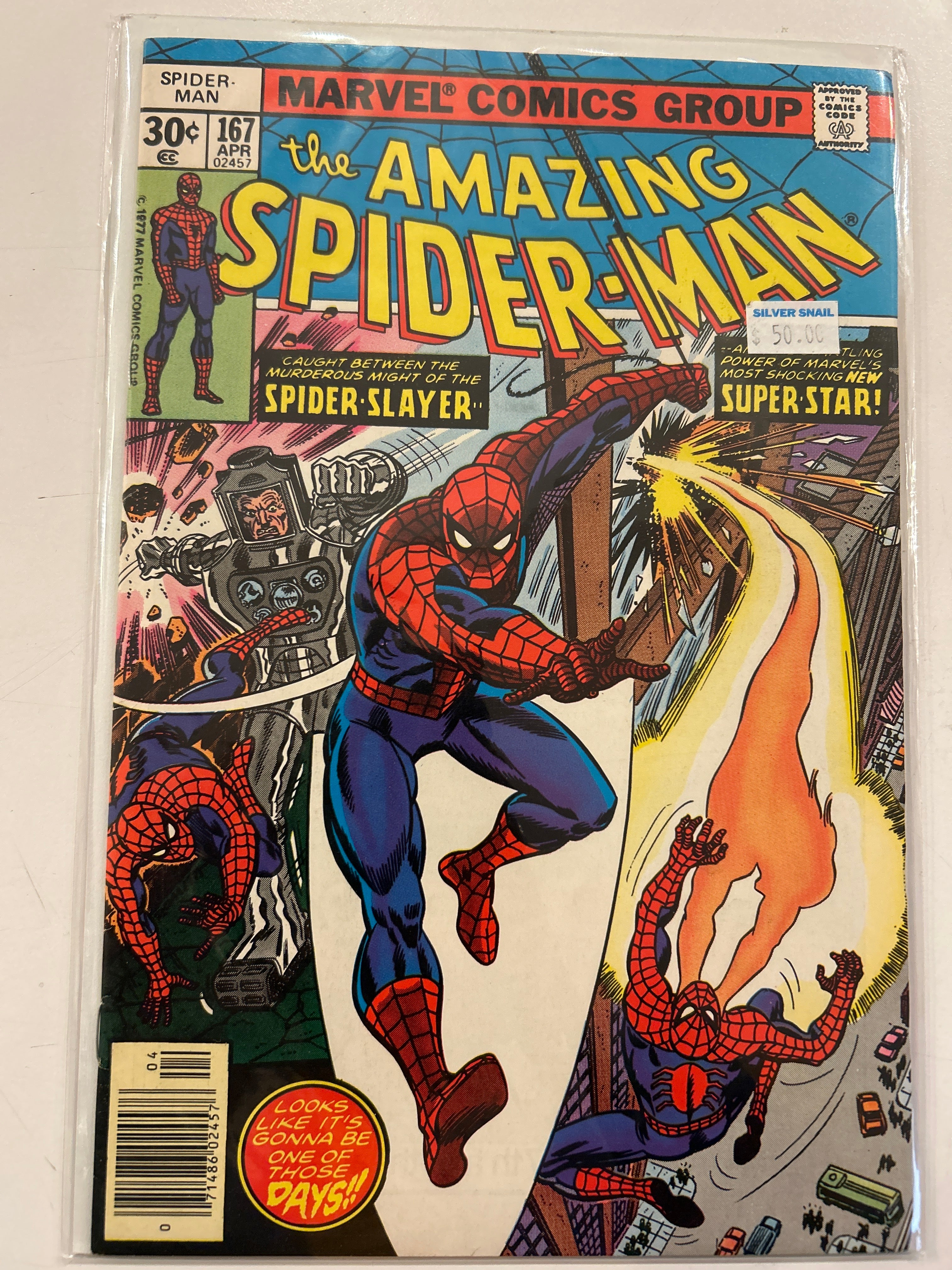 The Amazing Spider-Man Vol. 1 (1963-1998, 2003-2014) #167