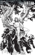 Tarzan Beyond #2 Variant D (Brown Black & White)