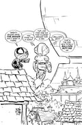 Ultimate Endgame #1 Skottie Young Black And White Full Art Variant