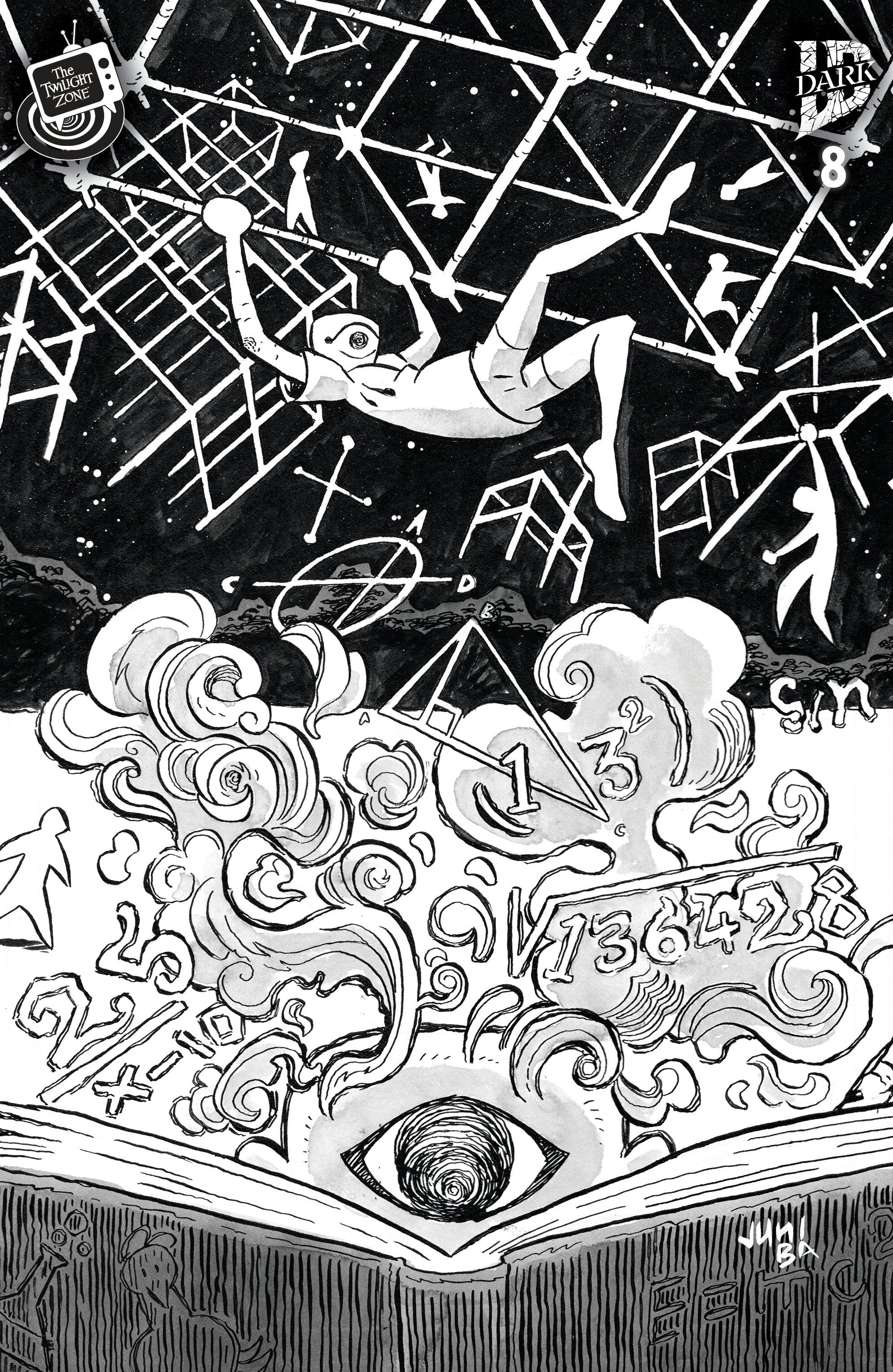 The Twilight Zone #8 Variant B (Ba Connecting Cover)