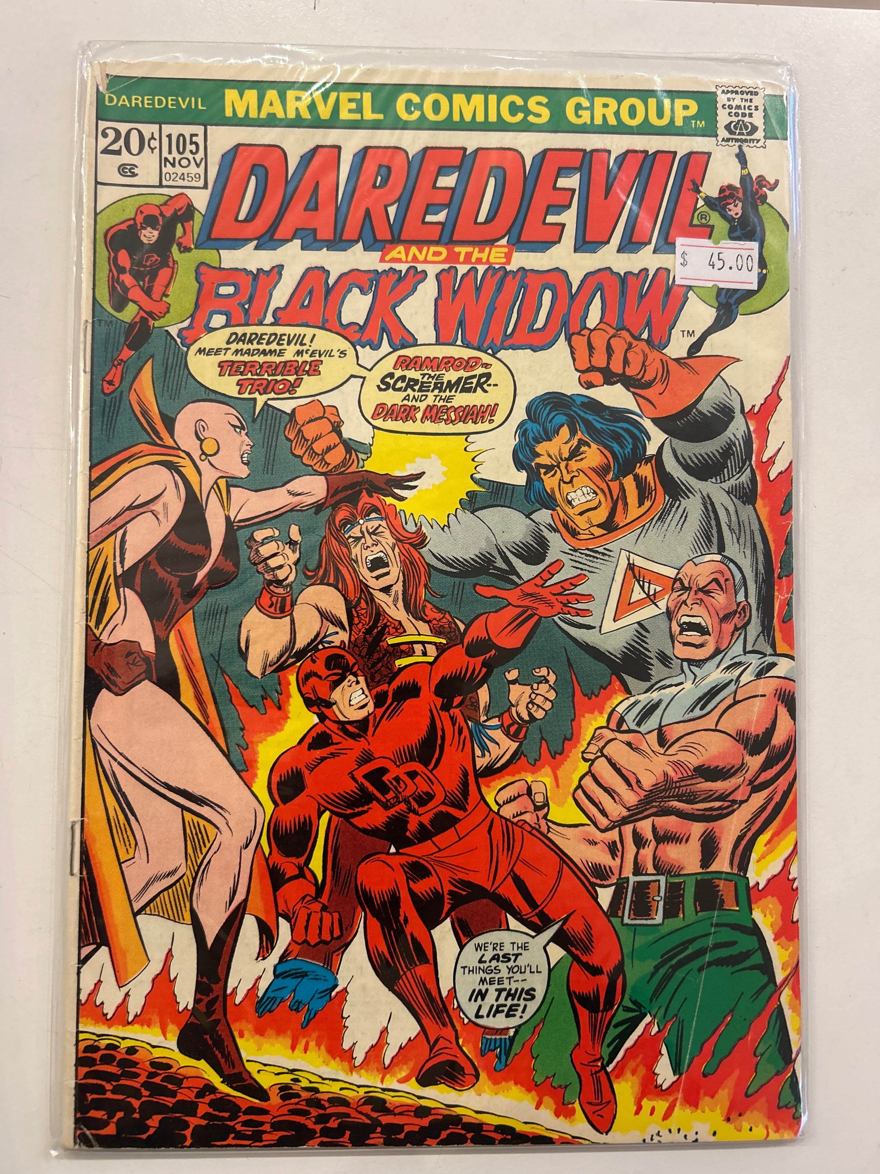 Daredevil Vol. 1 #105 (1964-1998, 2009-2011)