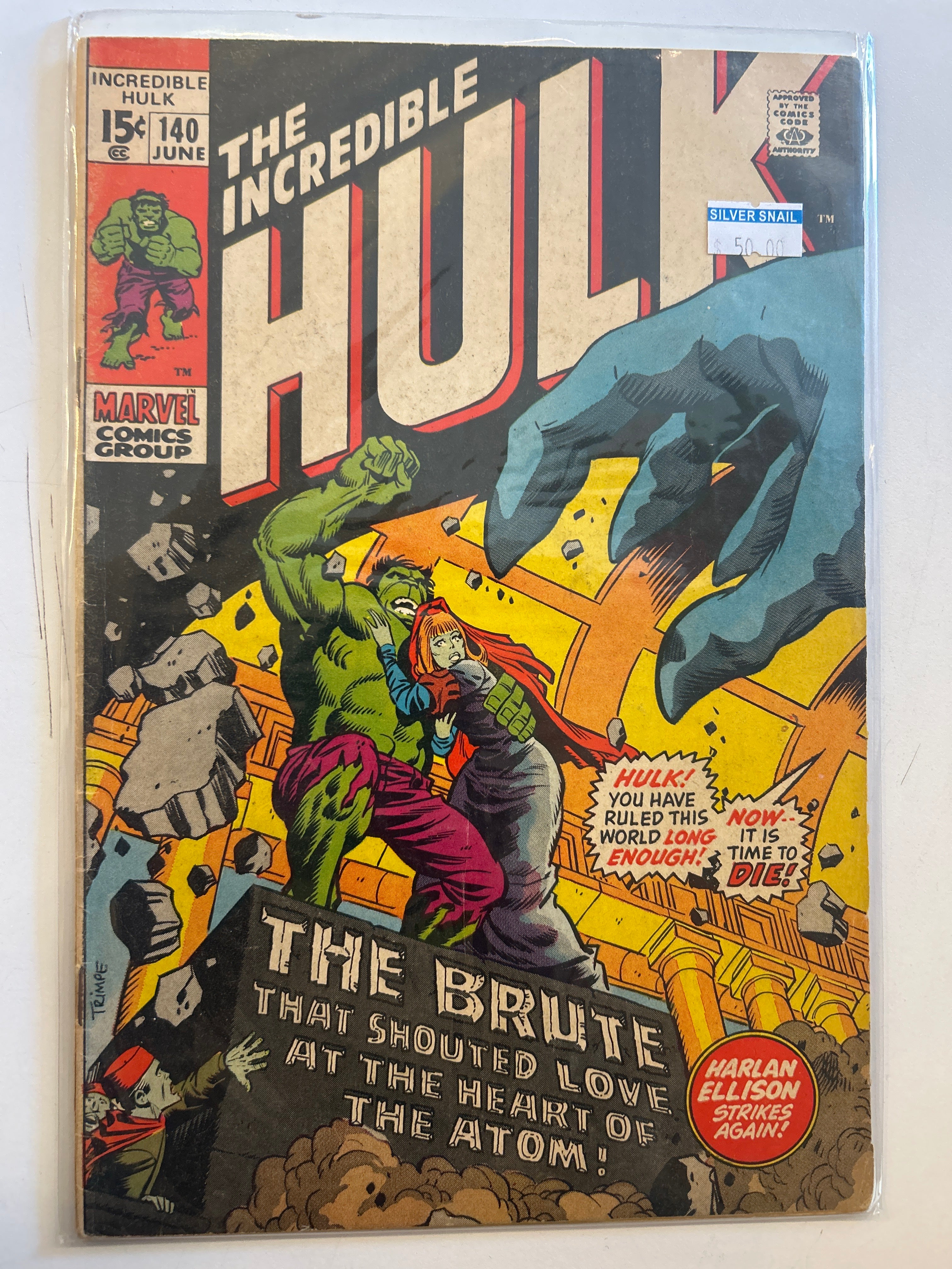 The Incredible Hulk Vol. 1 #140 (1968-1999, 2009-2010)