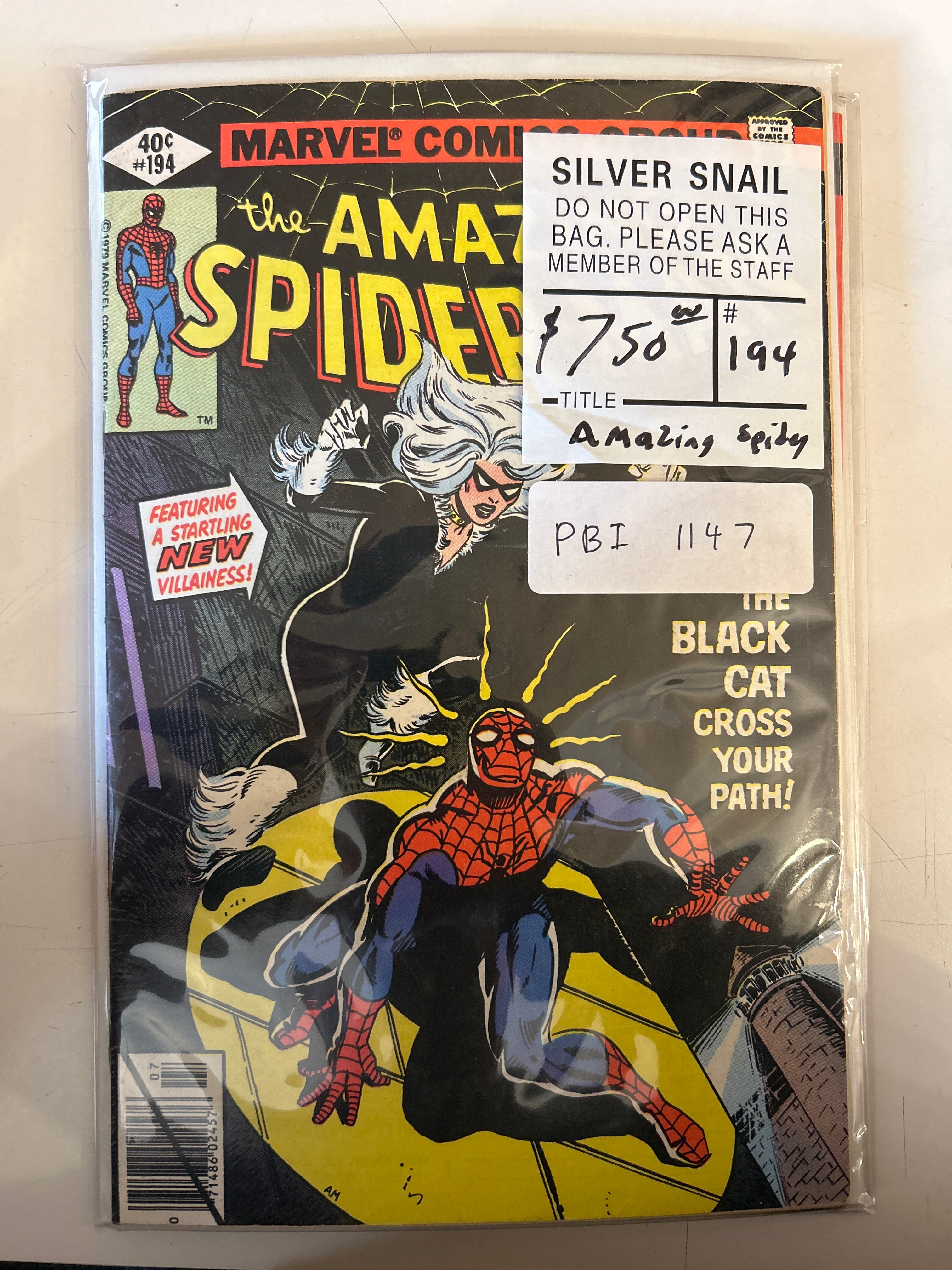 The Amazing Spider-Man Vol. 1 #194 (1963-1998, 2003-2014)