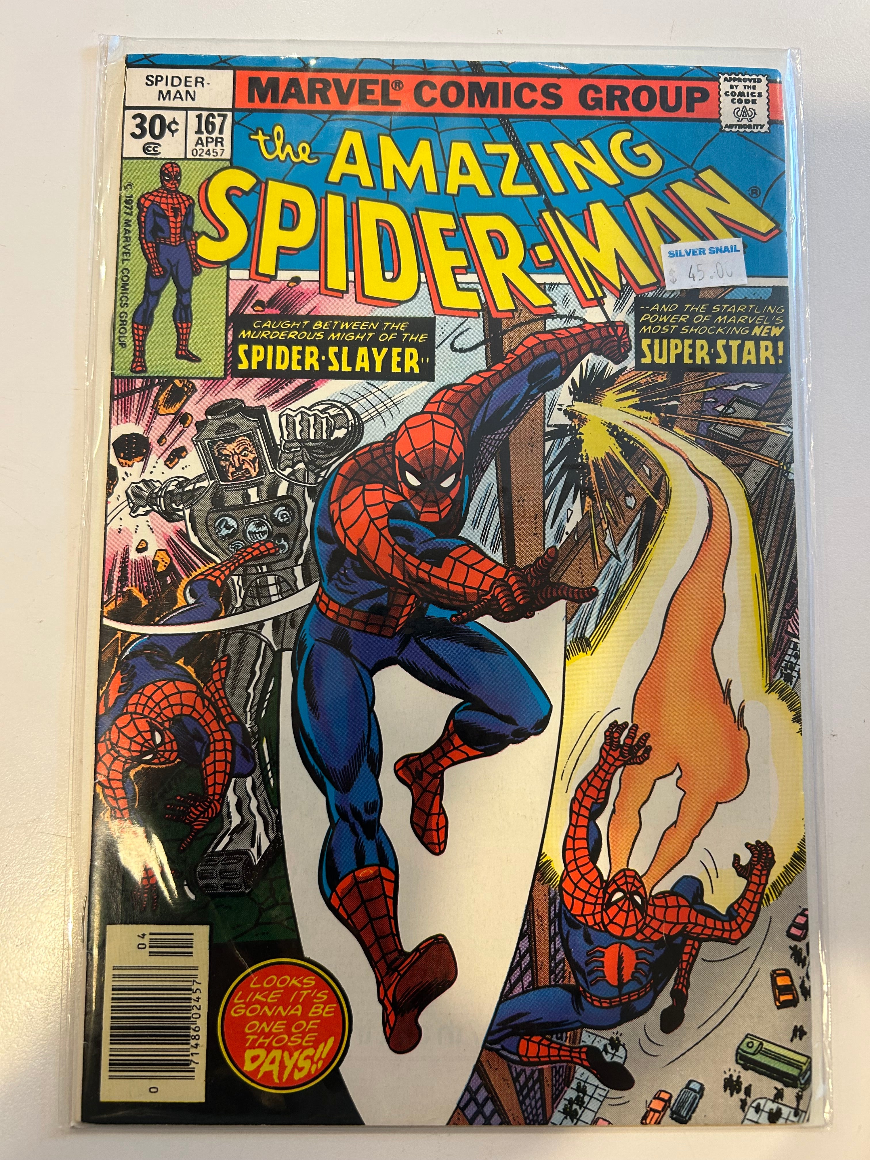 The Amazing Spider-Man Vol. 1 (1963-1998, 2003-2014) #167