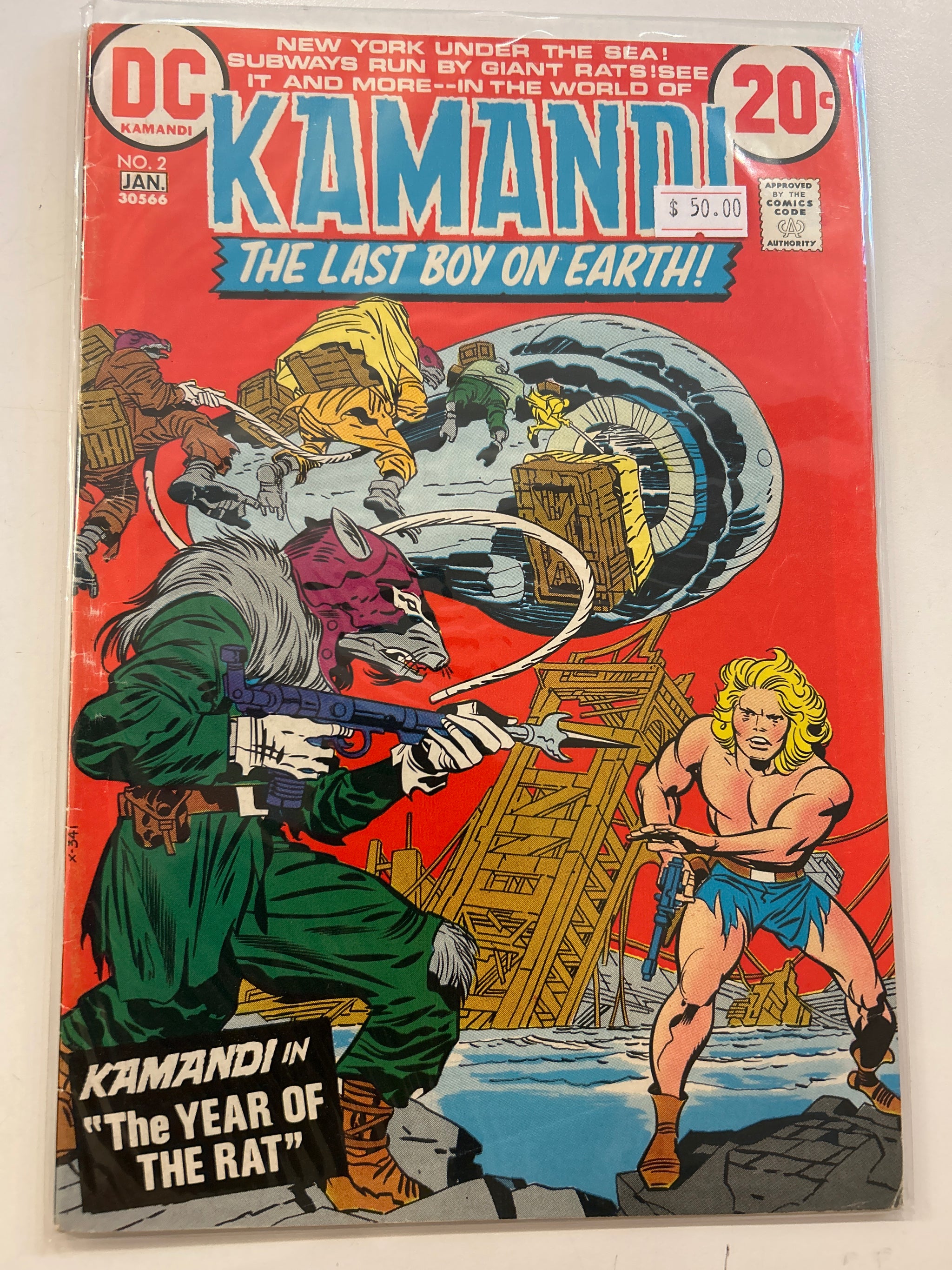 Kamandi: The Last Boy on Earth #2(1972-1978)