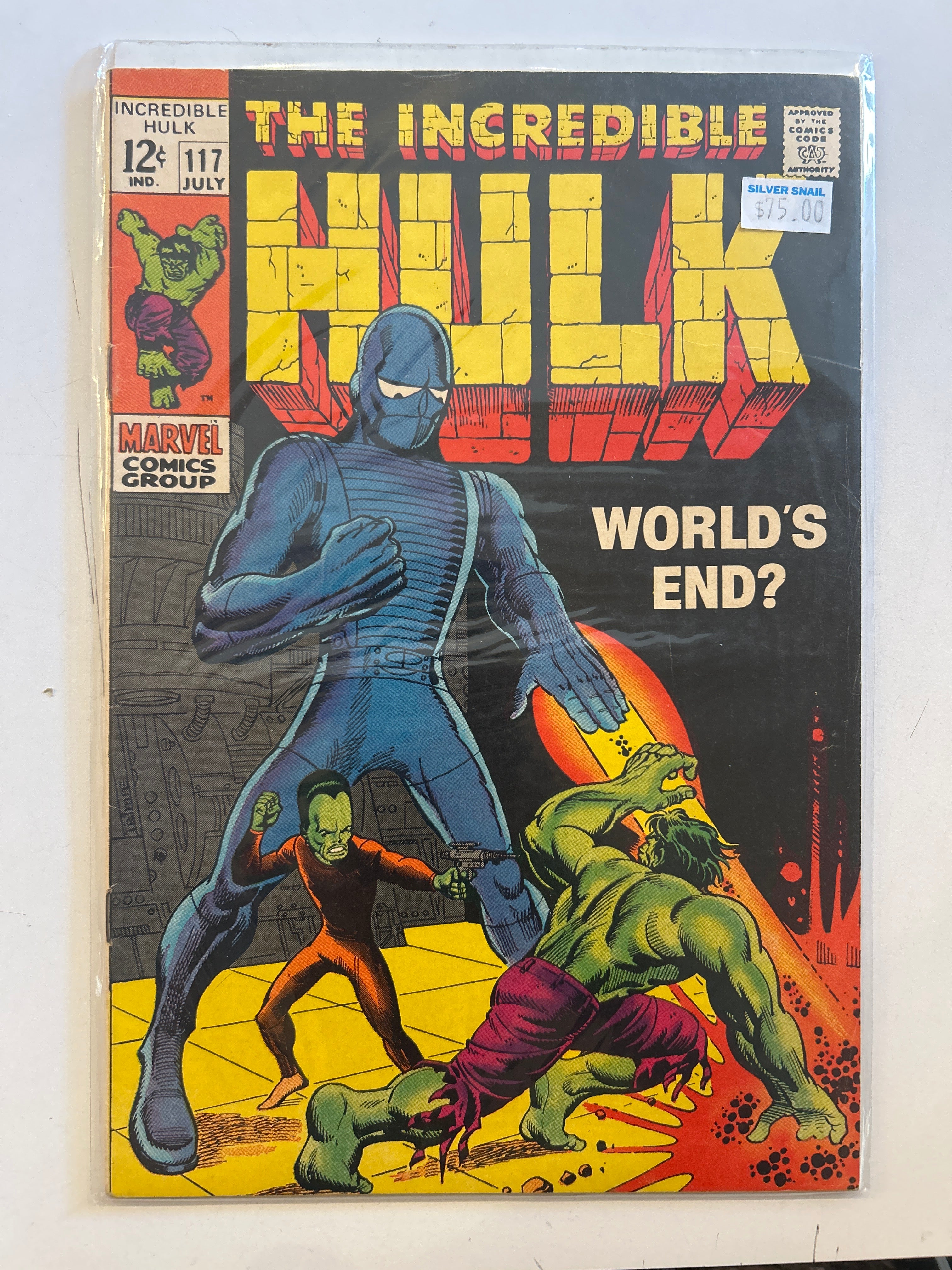 The Incredible Hulk Vol. 1 #117 (1968-1999, 2009-2010)