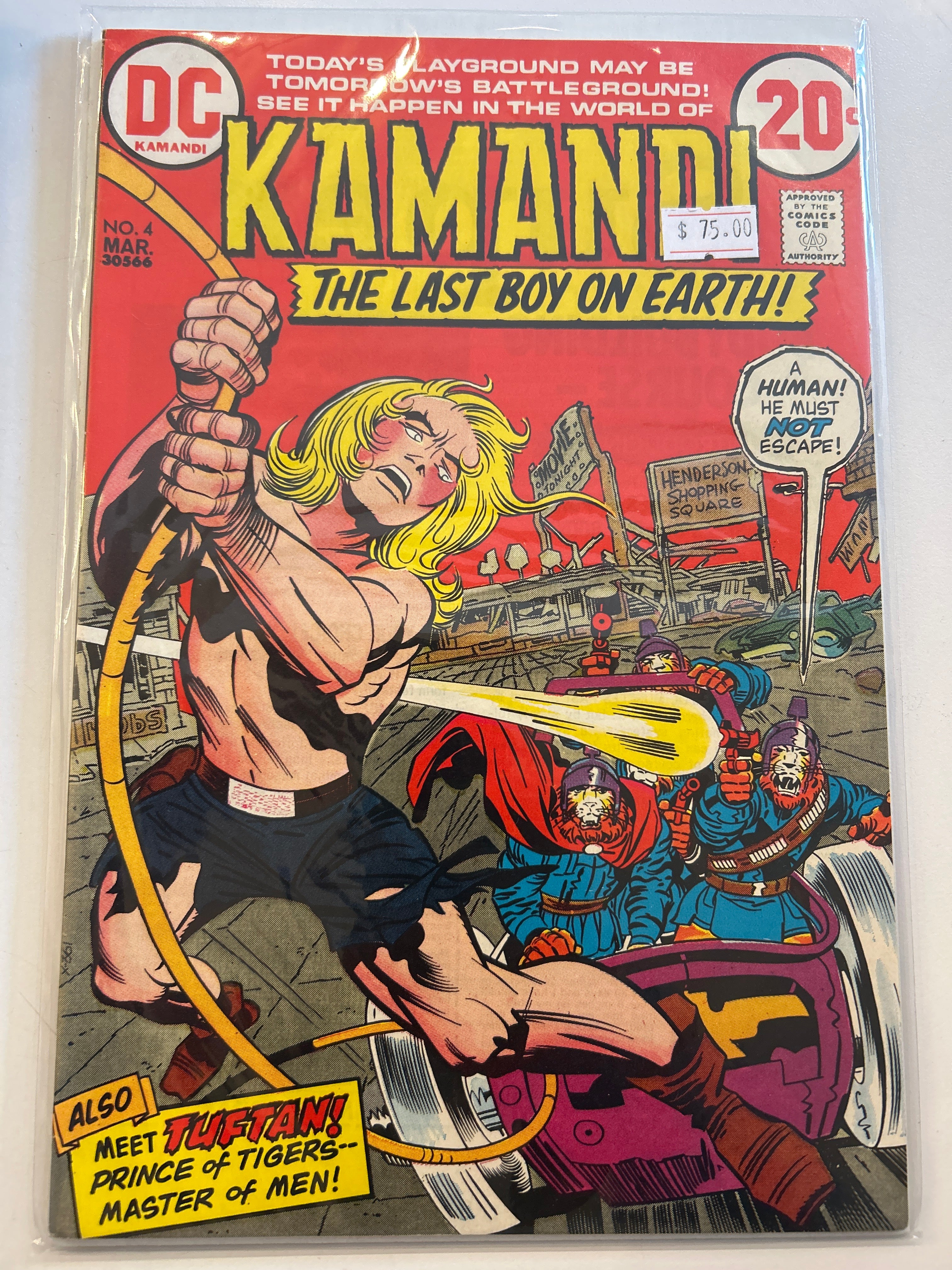 Kamandi: The Last Boy on Earth #4(1972-1978)