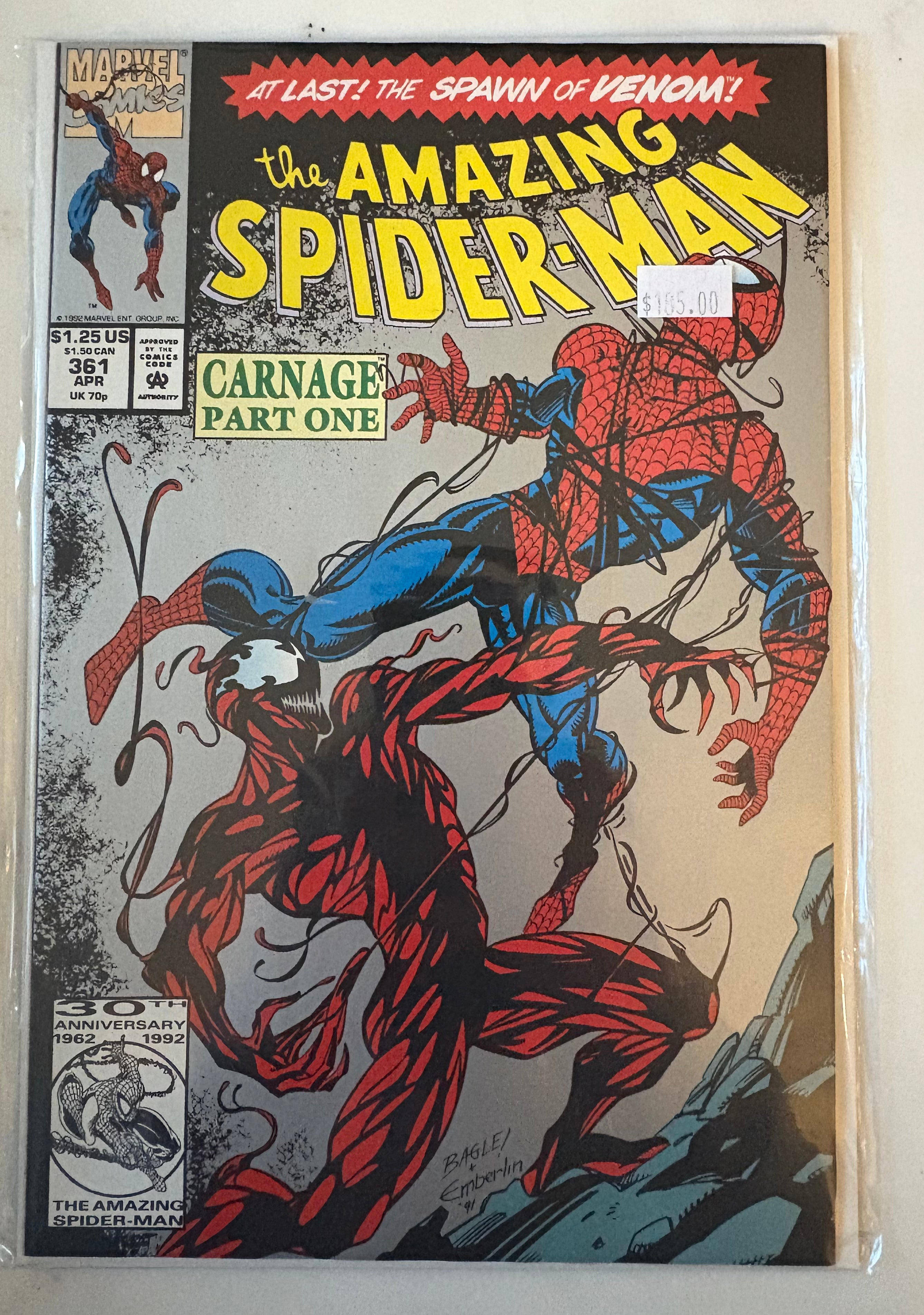 The Amazing Spider-Man Vol. 1 (1963-1998, 2003-2014) #361 2nd print