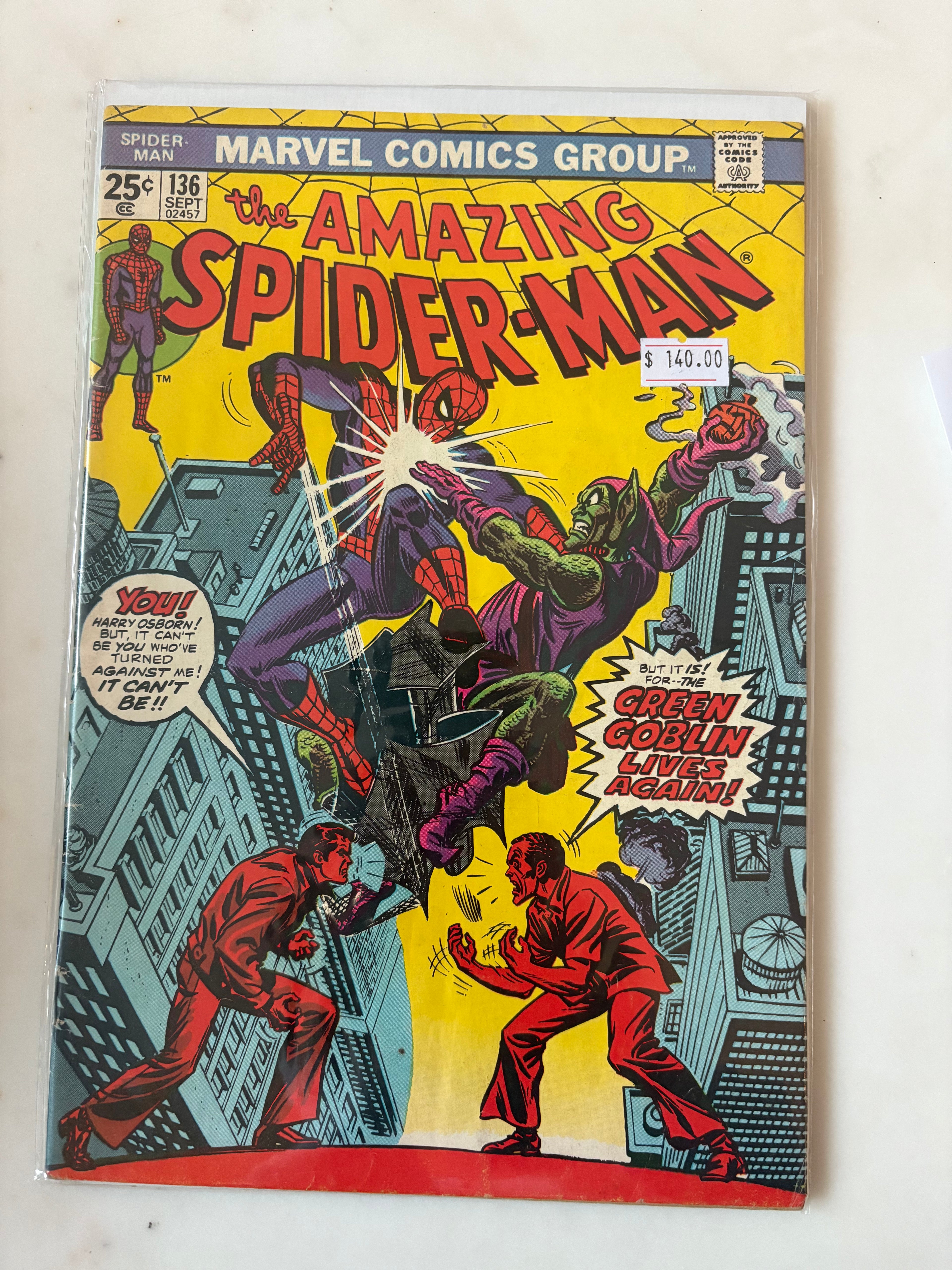 The Amazing Spider-Man Vol. 1 (1963-1998, 2003-2014) #136