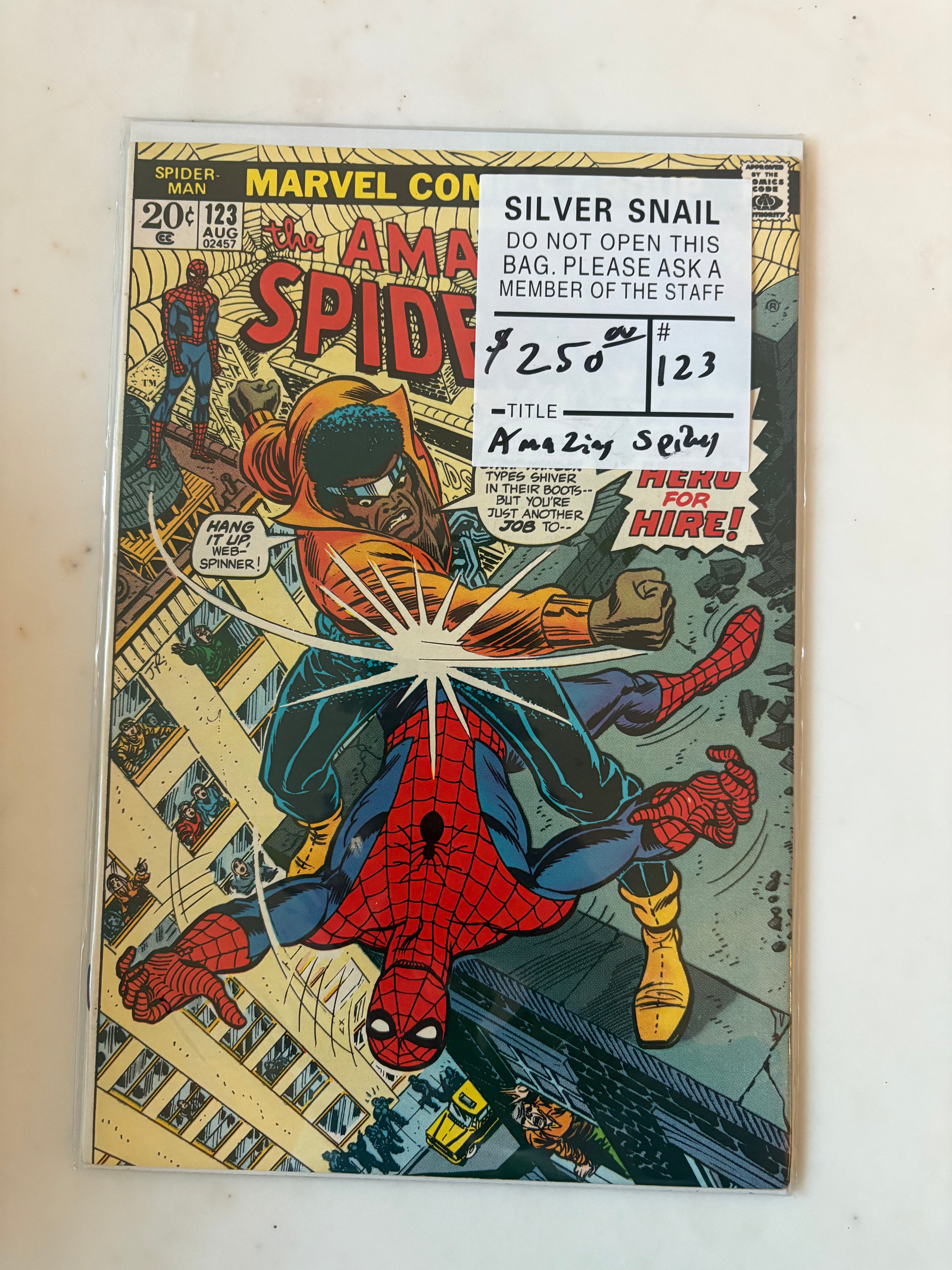 The Amazing Spider-Man Vol. 1 (1963-1998, 2003-2014) #123