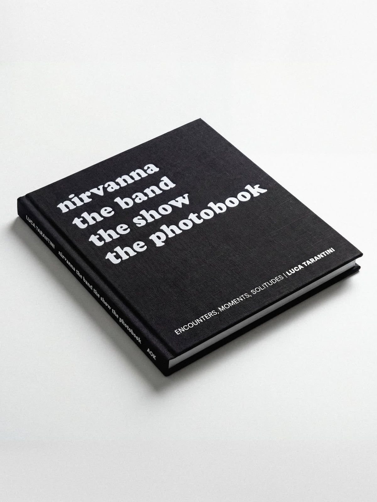 NIRVANNA THE BAND THE SHOW THE PHOTOBOOK - LIMITED EDITION