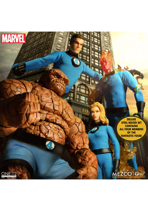 ONE:12 FIG FANTASTIC FOUR DELUXE STEEL BOX SET
