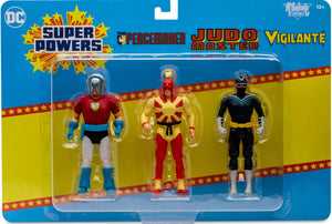 DC DIRECT SUPER POWERS 3 PACK - PEACEMAKER & JUDOMASTER & VIGILANTE
