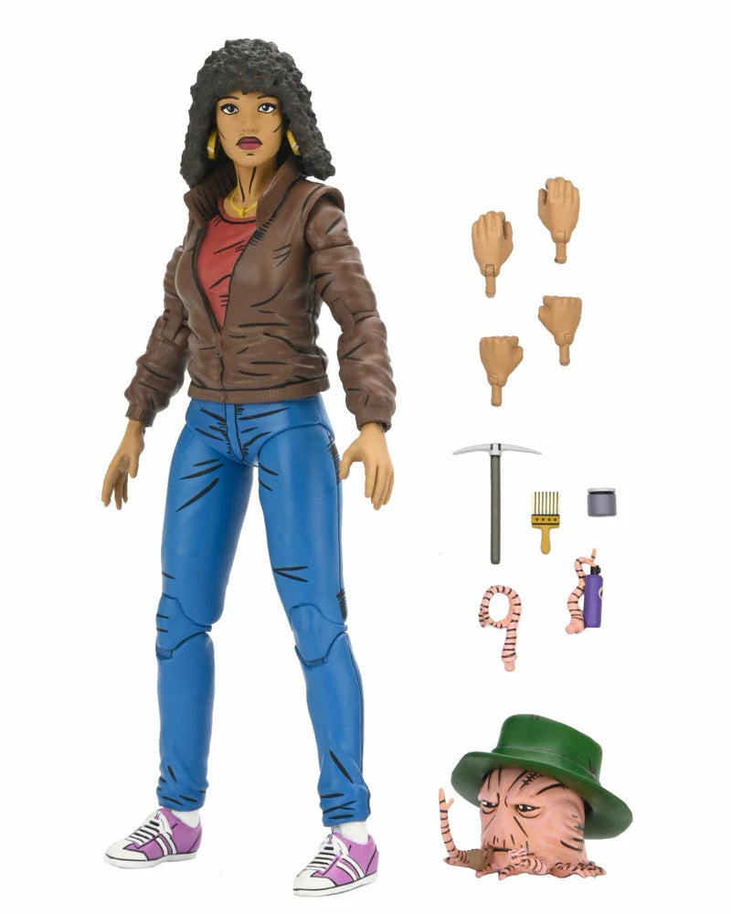 Teenage Mutant Ninja Turtles Mirage Comics April Oneil 7 In Action Figure