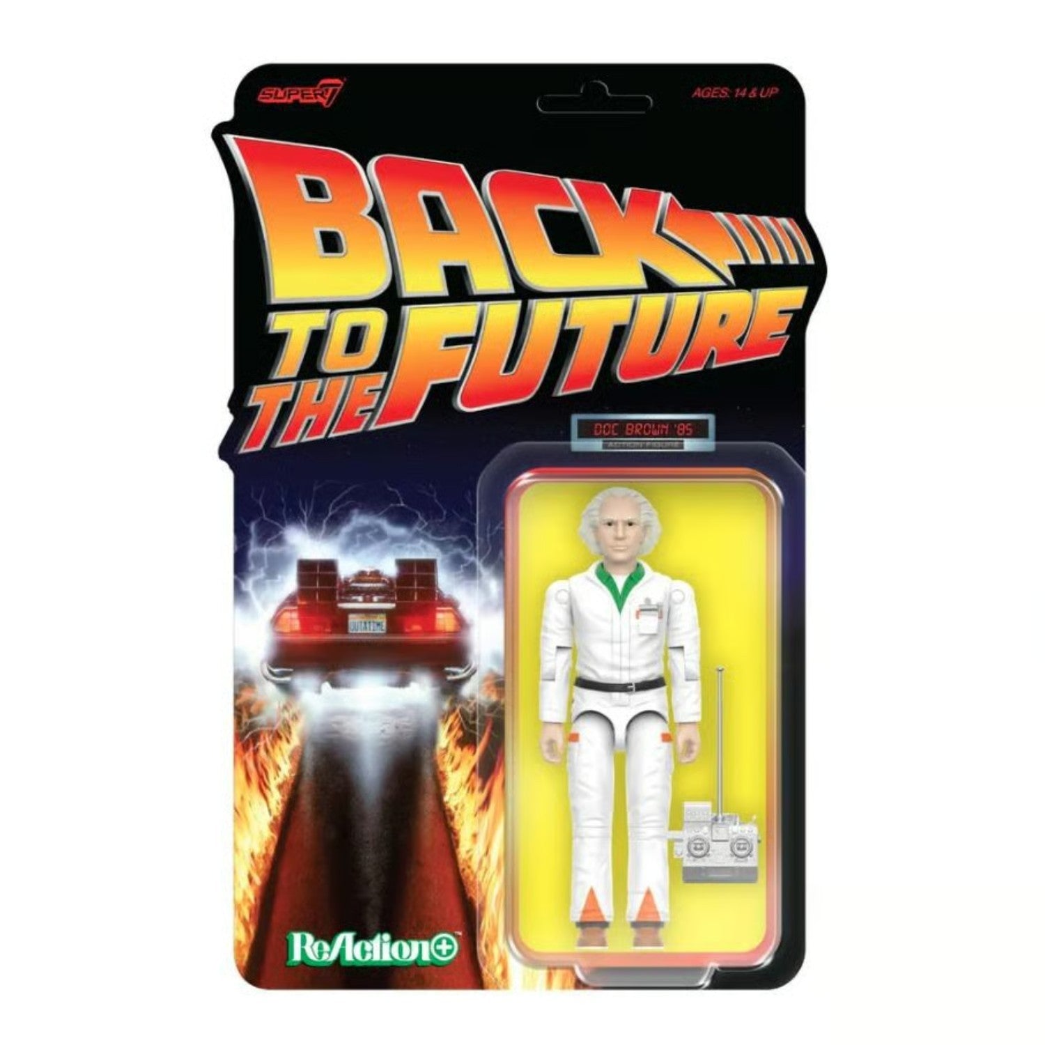 Super7 Back to the Future ReAction+ Wave 1 - Dr.Emmett Brown