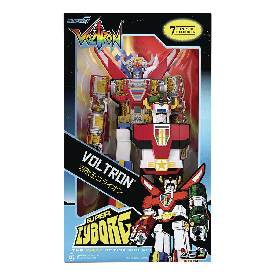 Super7 Voltron Super Cyborg Full Color Action Figure