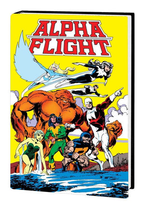 Alpha Flight By John Byrne Omnibus Hardcover Direct Market Variant (New Printing)