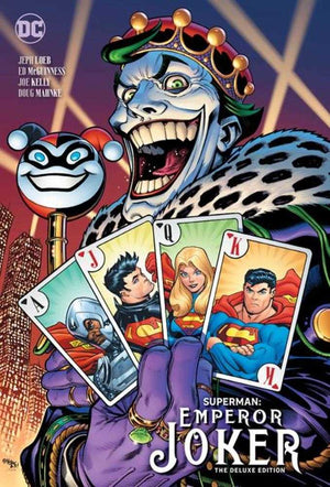 Superman Emperor Joker The Deluxe Edition Hardcover Direct Market Exclusive Variant Edition