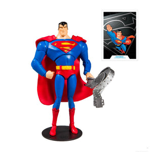 DC Multiverse Animated Superman 7 Inch Action Figure