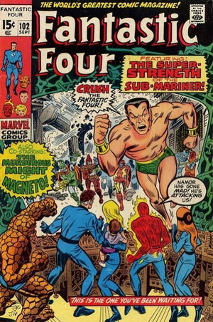 Fantastic Four (Vol. 1 1961-1996, 2003-2012, 2015, 2018) #102