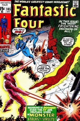 Fantastic Four (Vol. 1 1961-1996, 2003-2012, 2015, 2018) #105